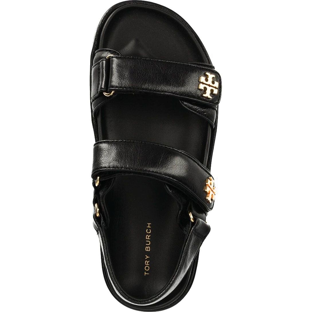 TORY BURCH Basutės moterims, Juoda, Kira sport sandal 3