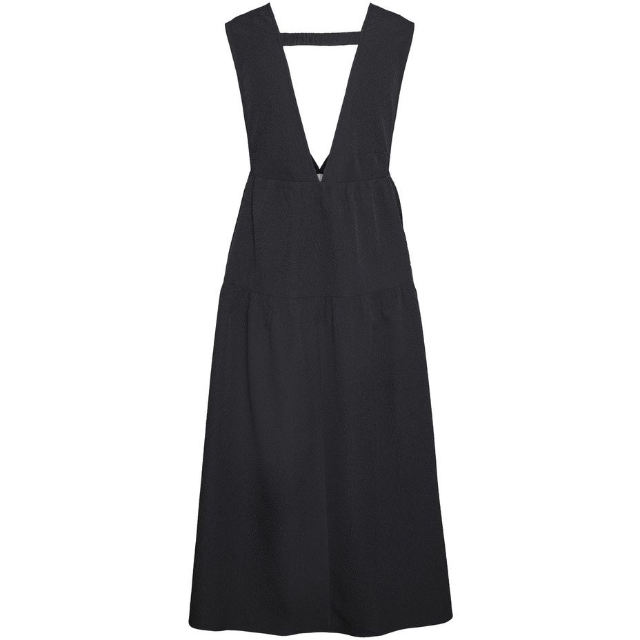 VERO MODA Maxi suknelė moterims, Juoda, VMLEXI S/L V-NECK LO 2