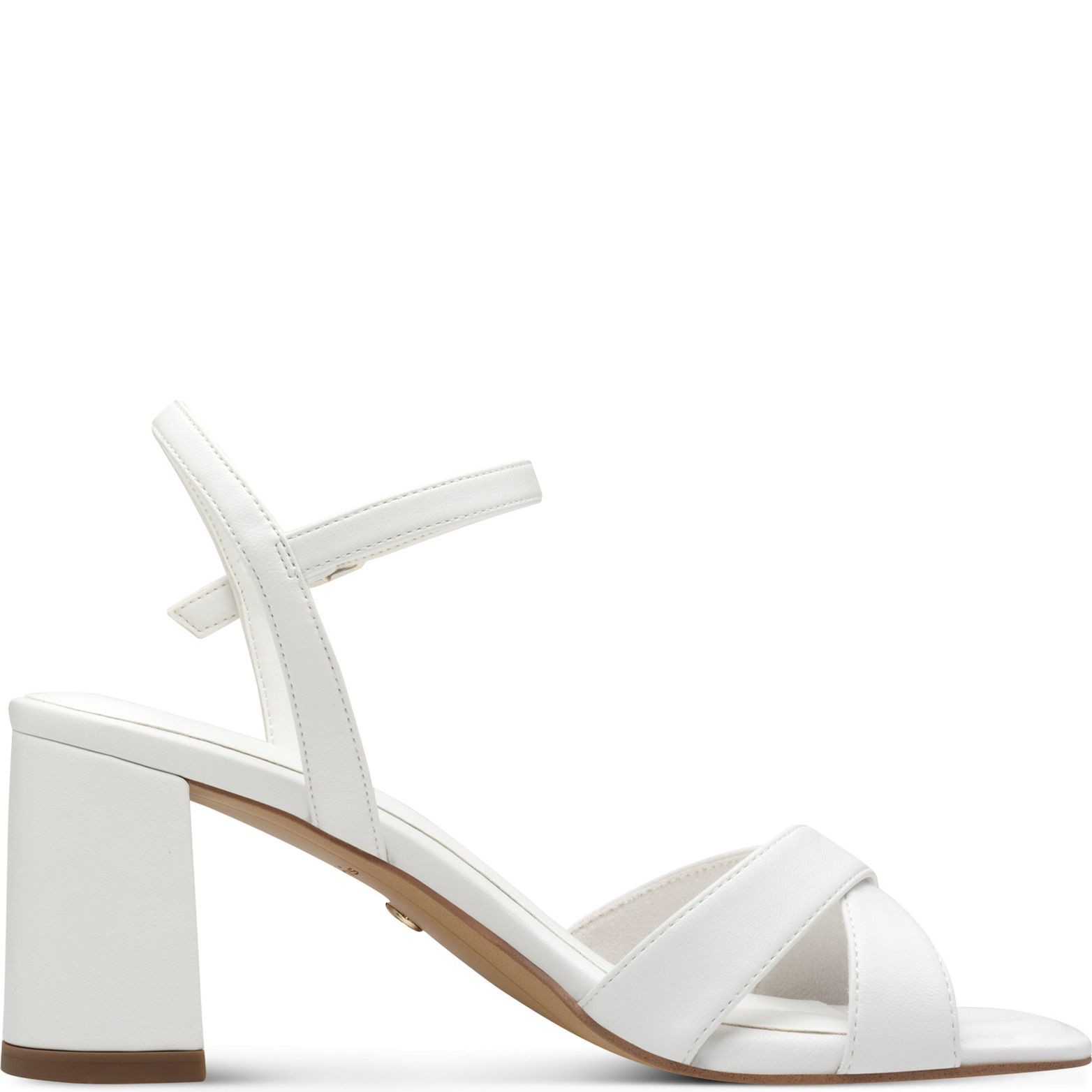 TAMARIS Basutės moterims, Balta, Sandal heel 3