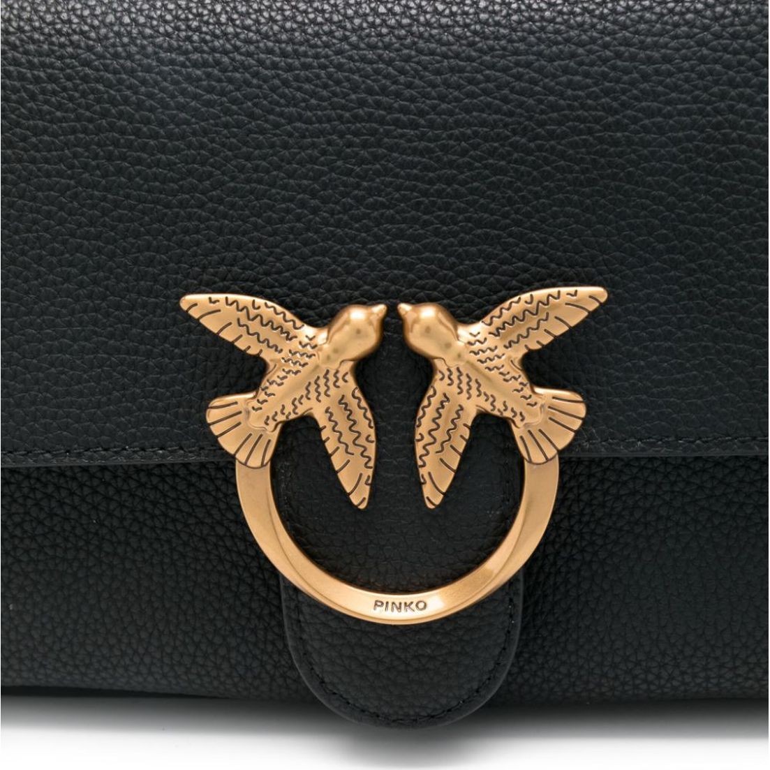 PINKO Rankinė per petį moterims, Juoda, Love one sholder bag 3