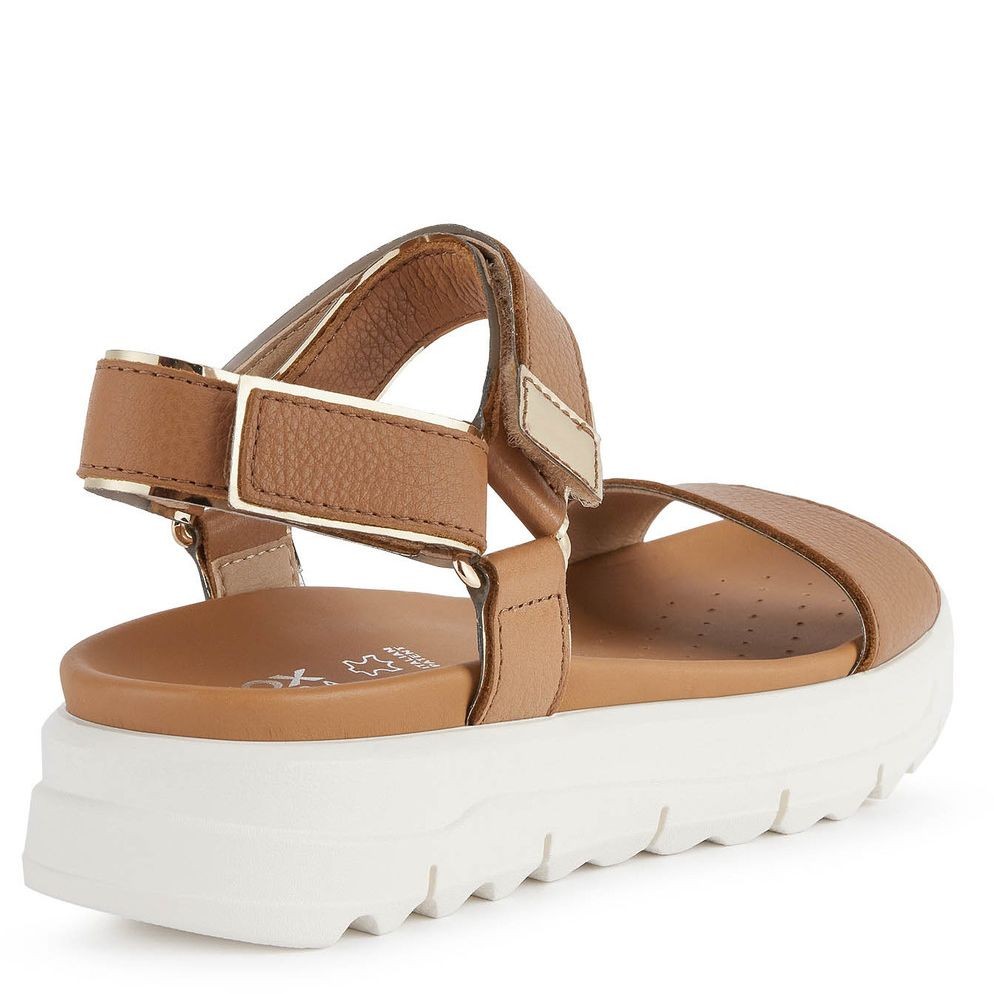 GEOX Basutės moterims, Ruda, XAN2.1S SANDALS 4