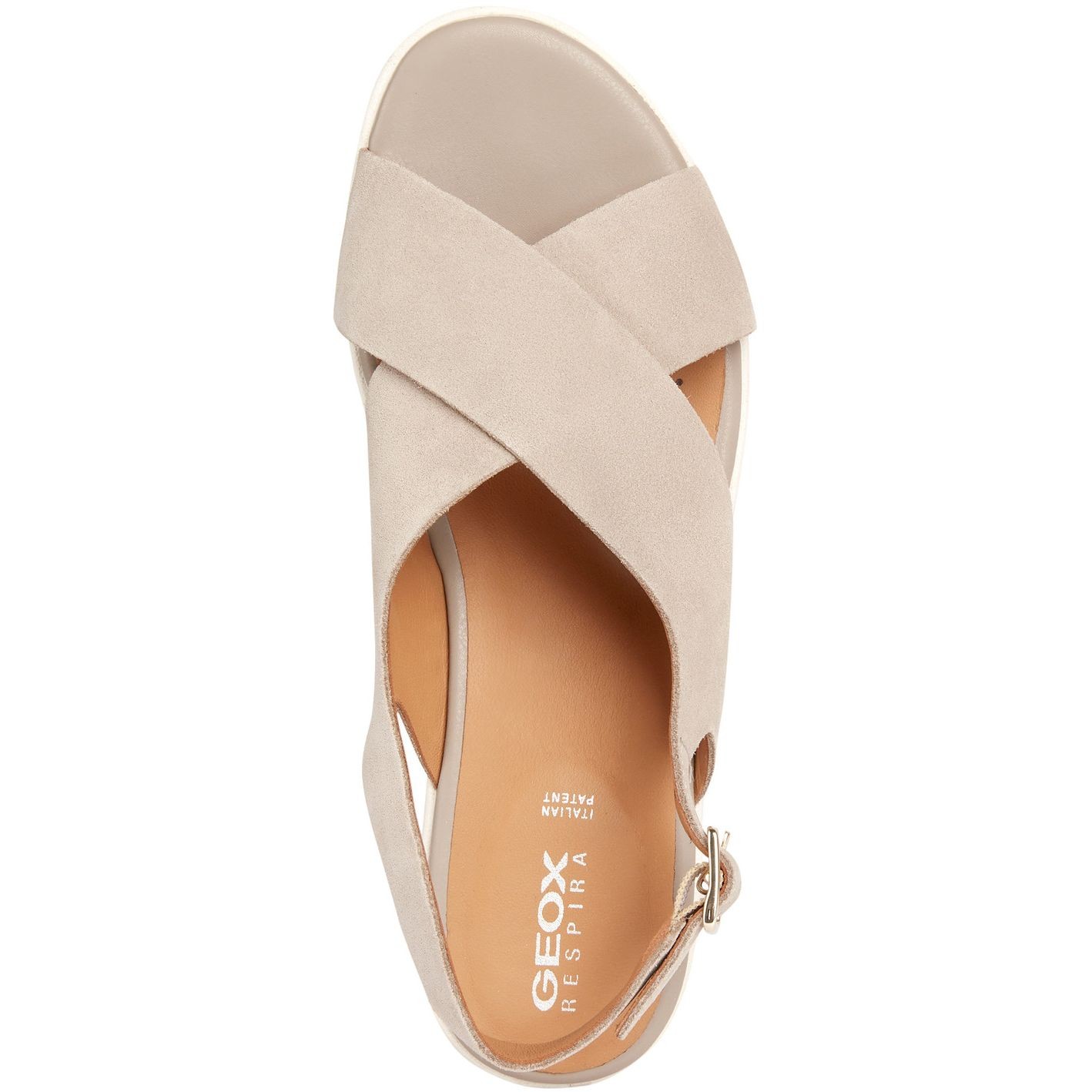 GEOX Basutės moterims, Smėlio, LAUDARA SANDALS 5