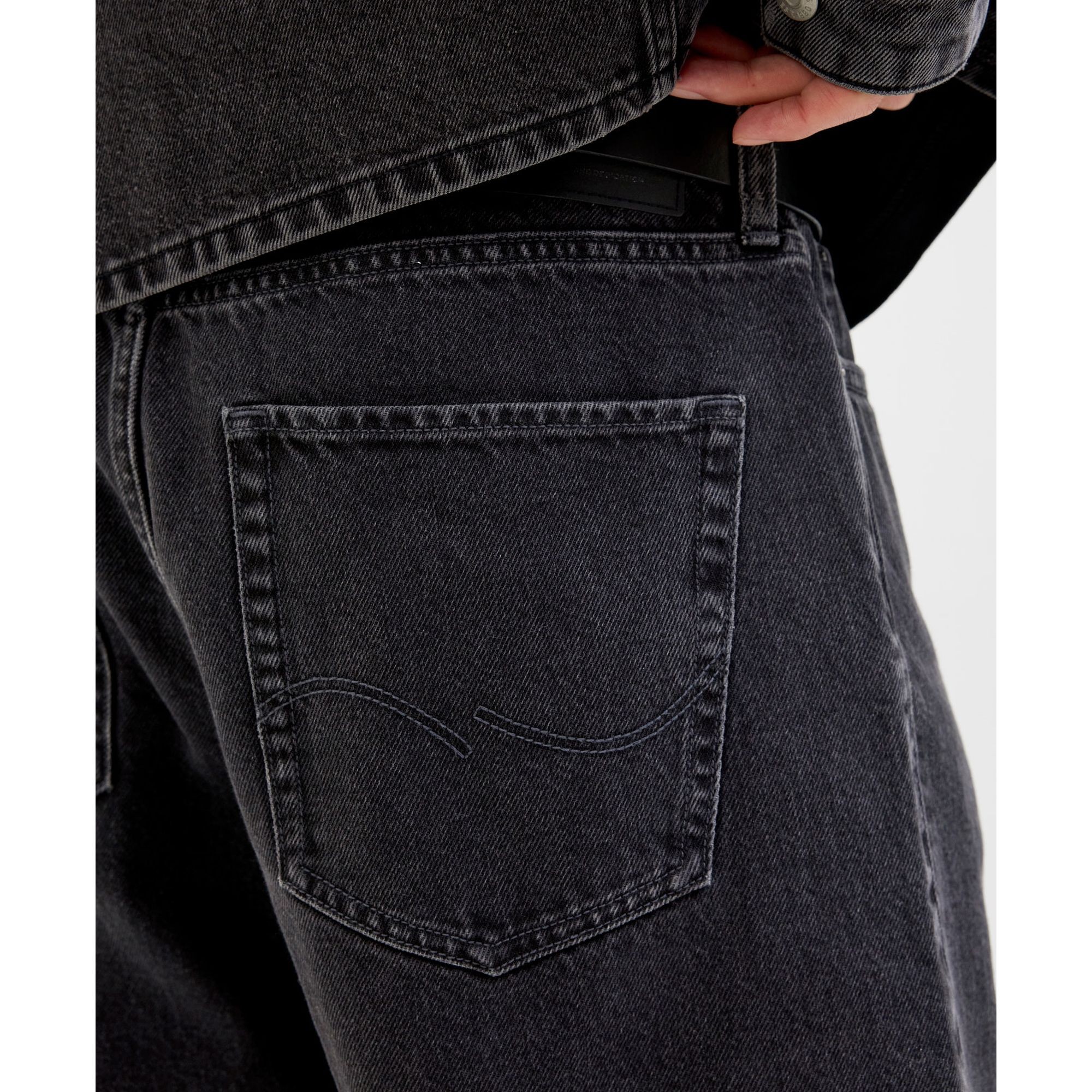 JACK & JONES Šortai vyrams, Juoda, Alex oroginal 7