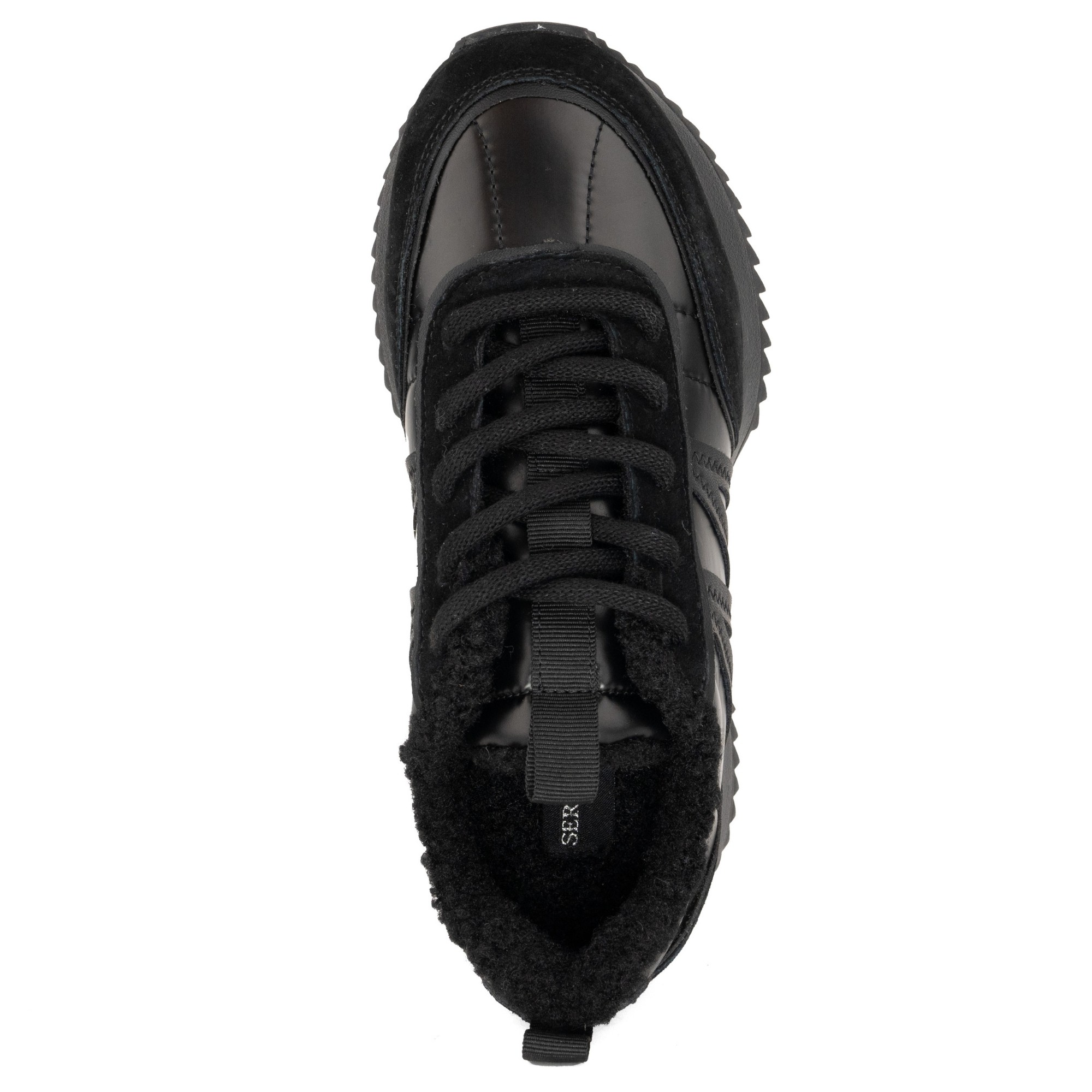 SERGIO MORETTI Laisvalaikio bateliai moterims, Juoda, Leisure 4