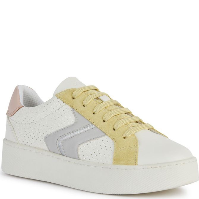 GEOX Laisvalaikio bateliai moterims, Balta, Skyely sneakers 2