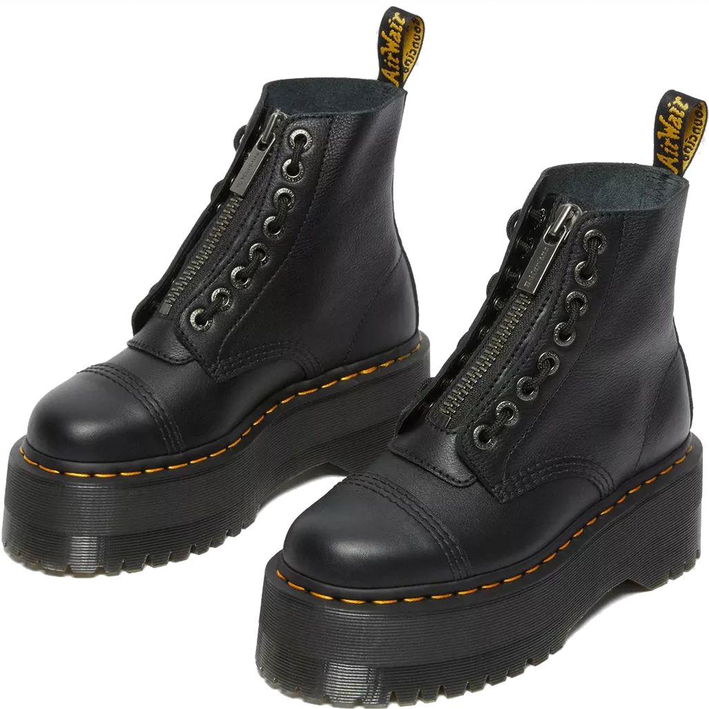 DR. MARTENS Aulinukai moterims, Juoda, Sinclair Max Pisa Booties 4