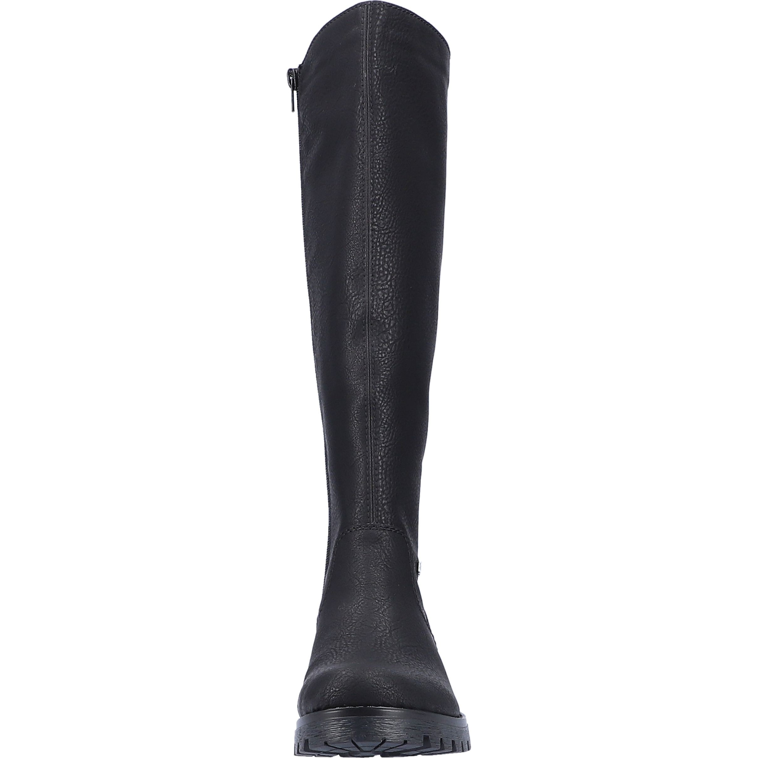 RIEKER Auliniai moterims, Juoda, BOOTS 6