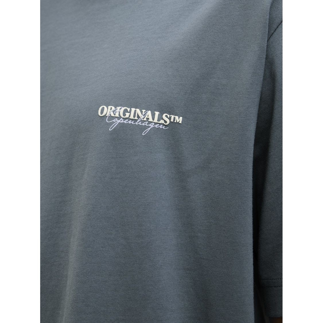 JACK & JONES Marškinėliai vyrams, Žalia, Islington type tee 4