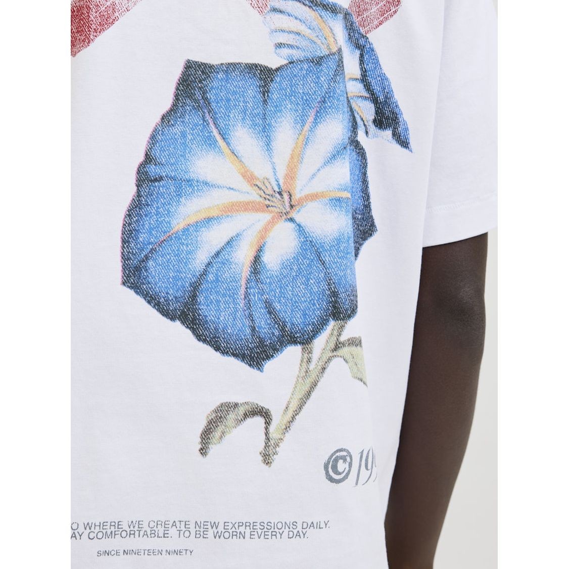 JACK & JONES Marškinėliai vyrams, Balta, Retiro back tee 7