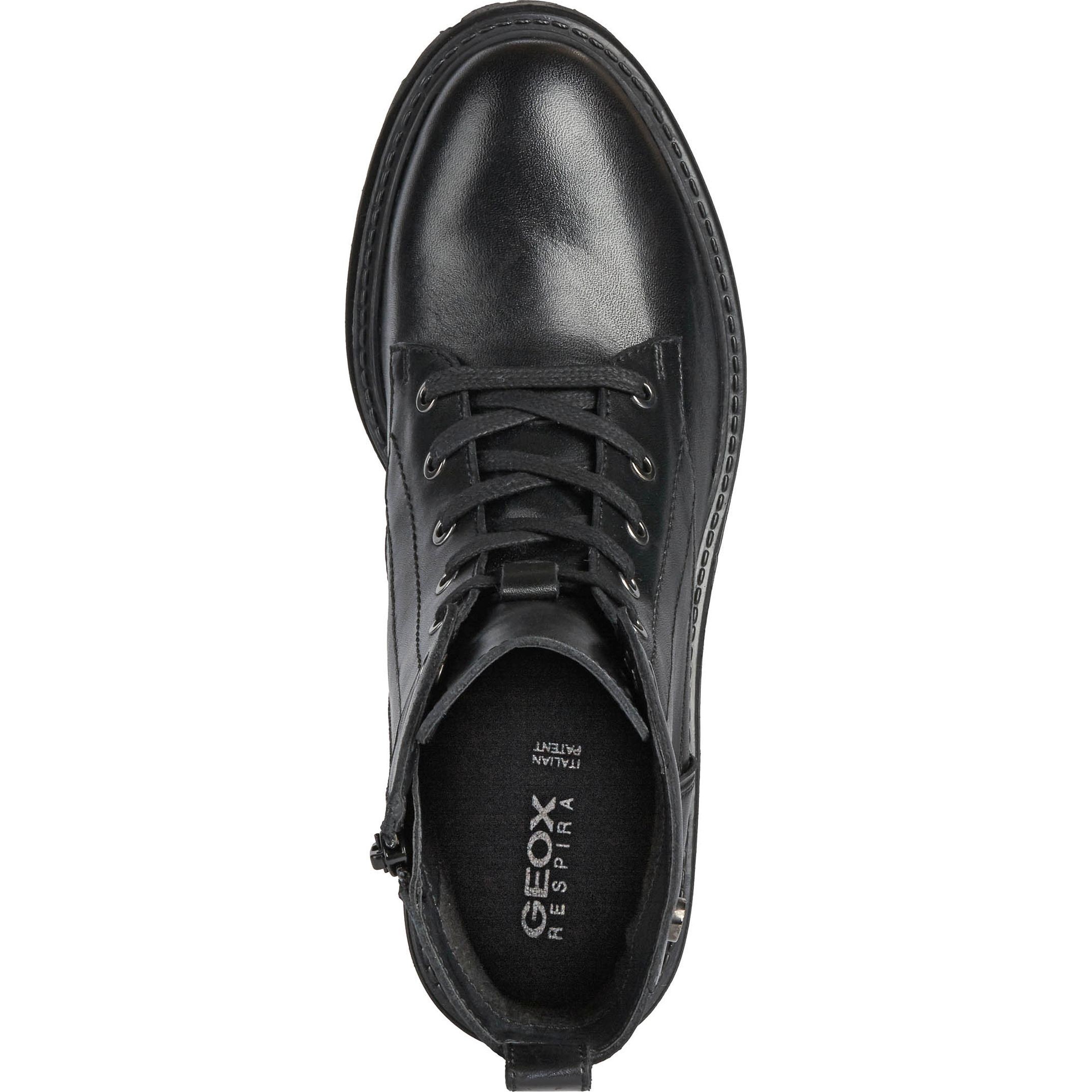 GEOX Aulinukai moterims, Juoda, D IRIDEA C - SMO.LEA 5