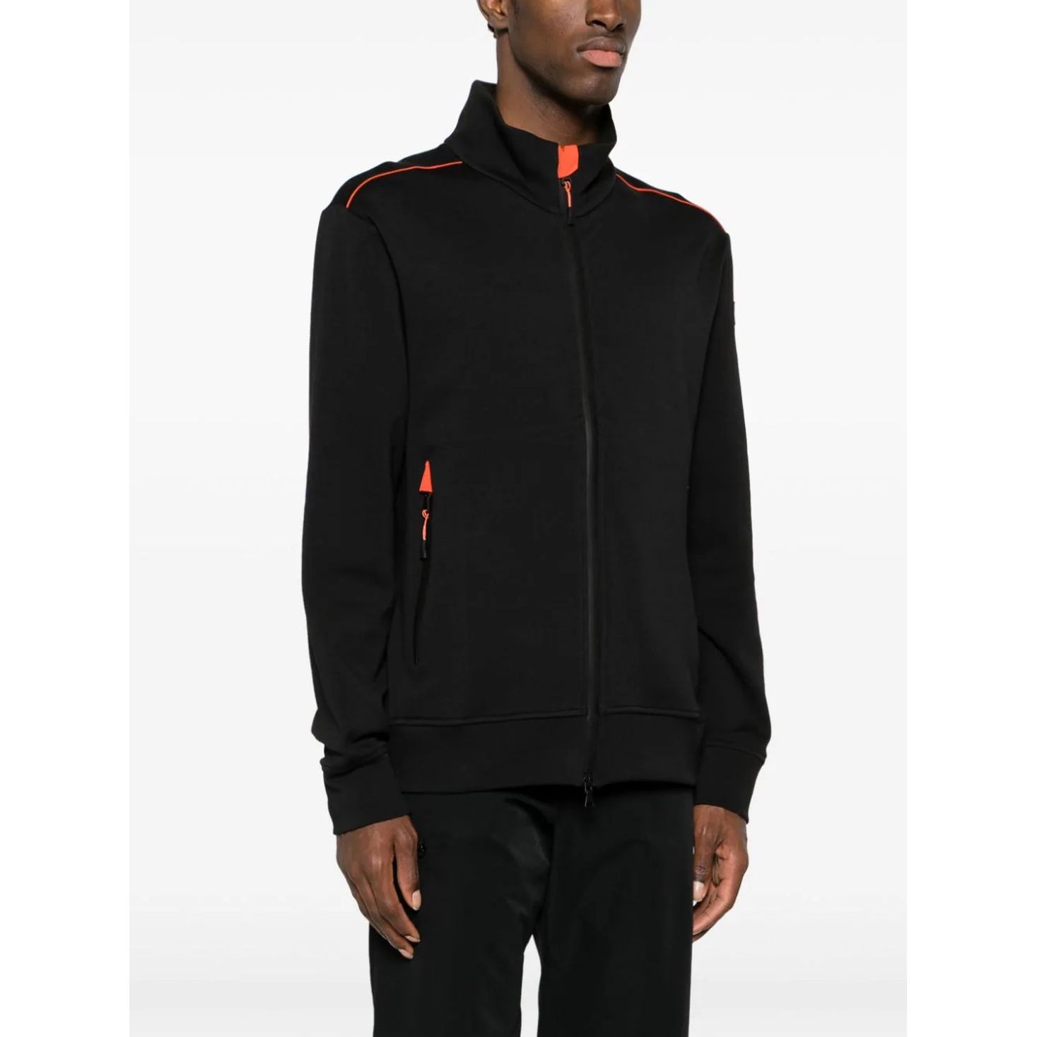 PAULNSHARK Sportinis nertinis vyrams, Juoda, Sweater full zip 4