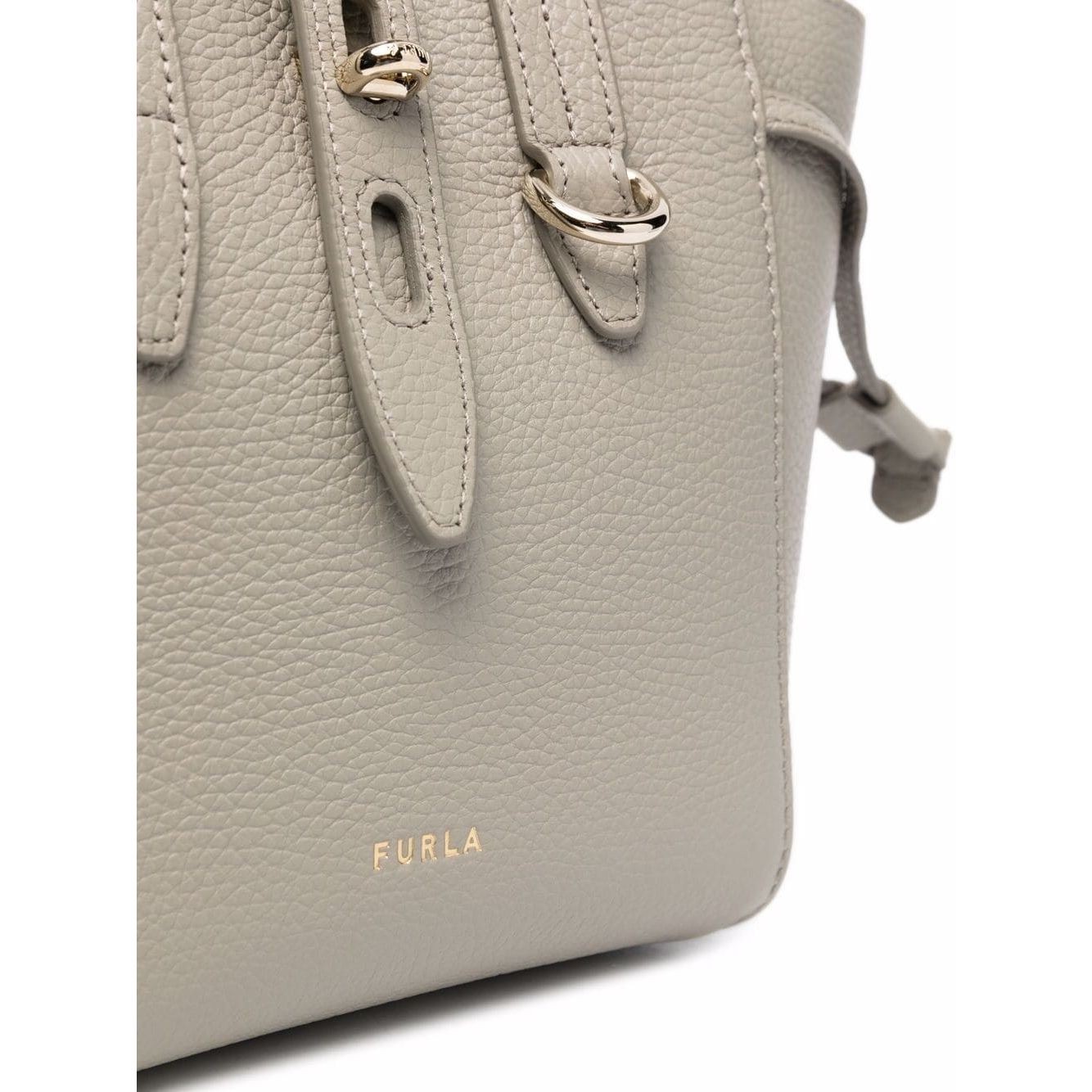 FURLA Pirkinių krepšys moterims, Pilka, Furla net mini tote 3