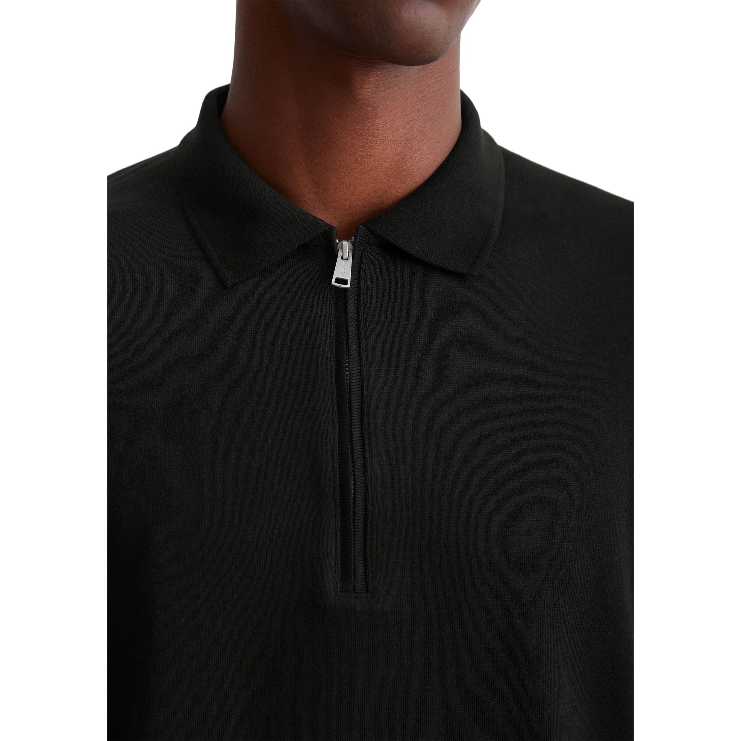 MARC O'POLO Polo marškiniai ilgos rank. vyrams, Juoda, Polo long 429214455070 4