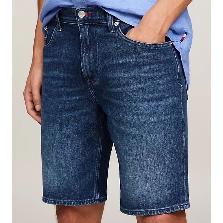 TOMMY HILFIGER Šortai vyrams, Mėlyna, Brooklyn short str venice blue