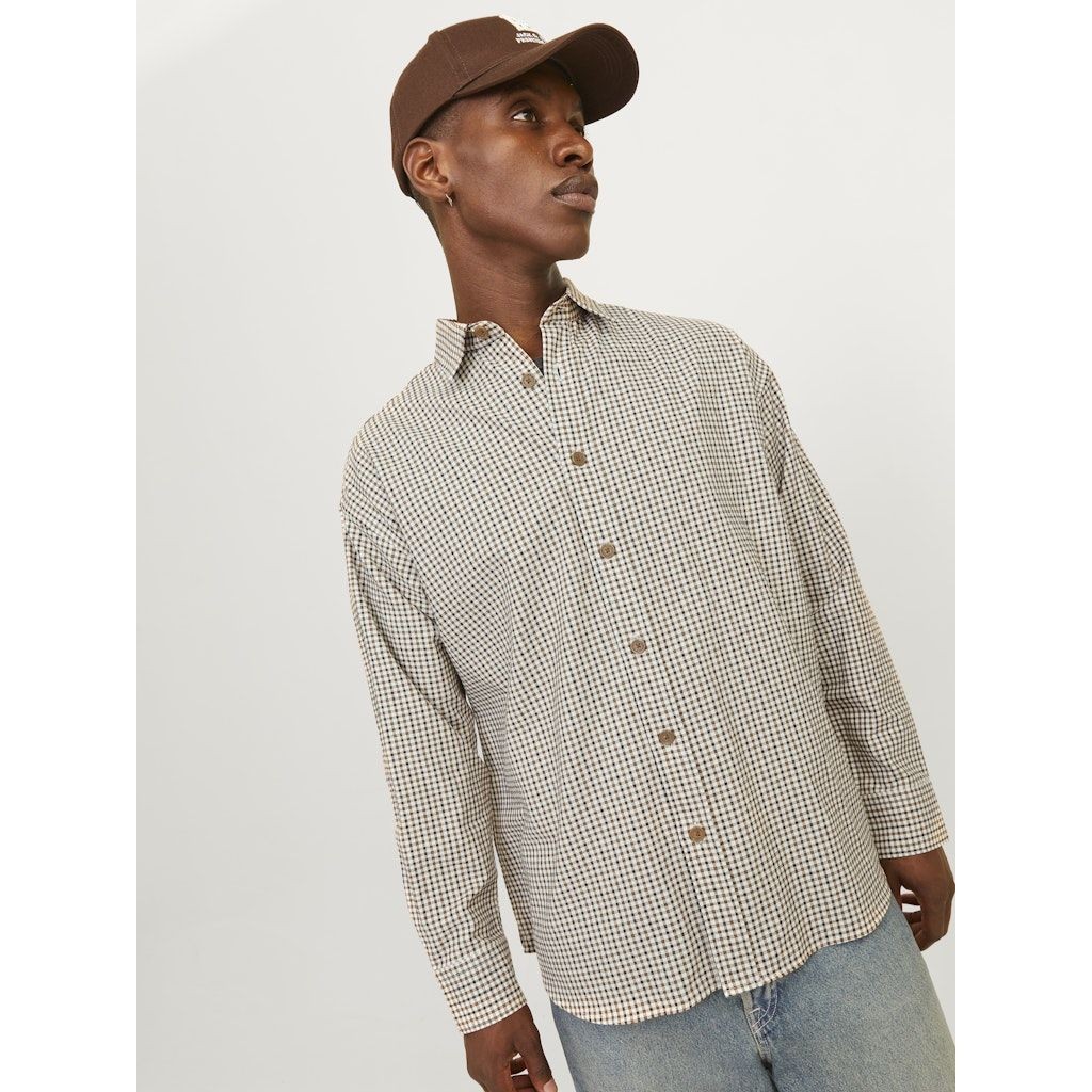 JACK & JONES Marškiniai ilgomis rankovėmis vyrams, Marga, Brad fort check shirt 6