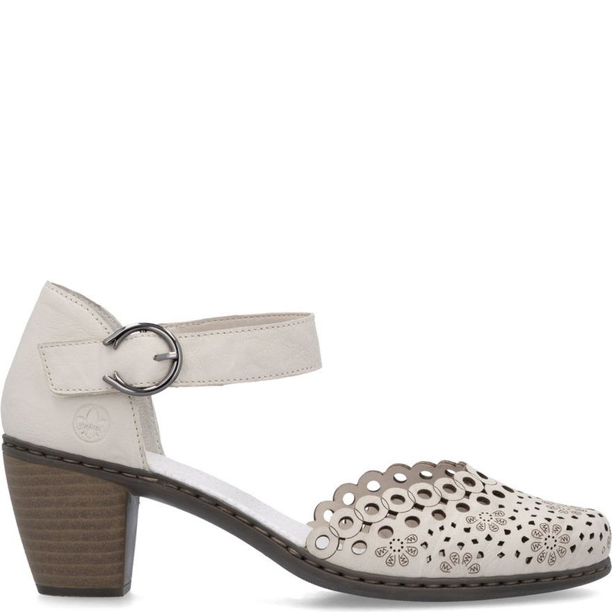 RIEKER Basutės moterims, Smėlio, Sandals 2