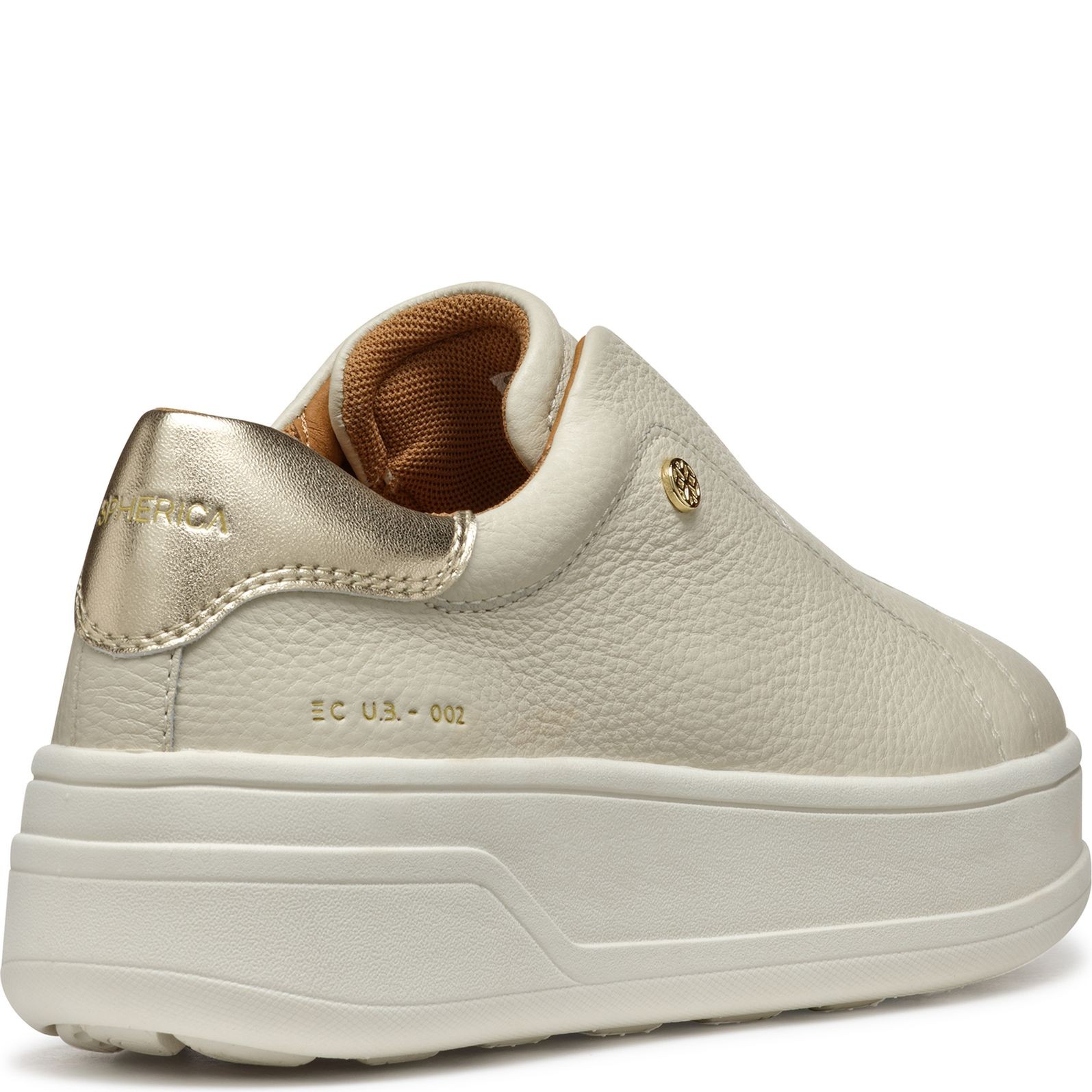 GEOX Laisvalaikio bateliai moterims, Smėlio, Spherica ecub leisure 3