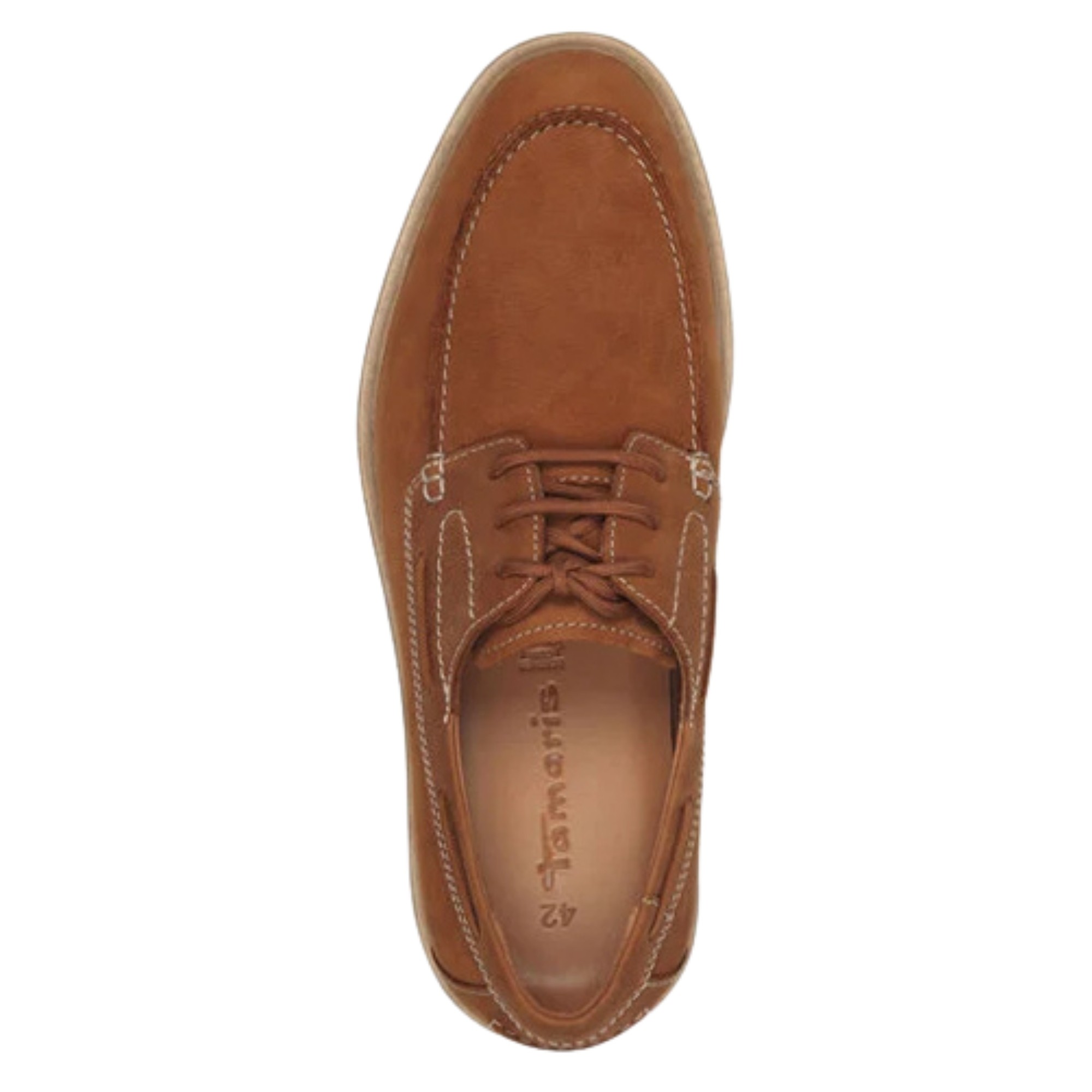 TAMARIS Mokasinai vyrams, Ruda, Mocasins 3