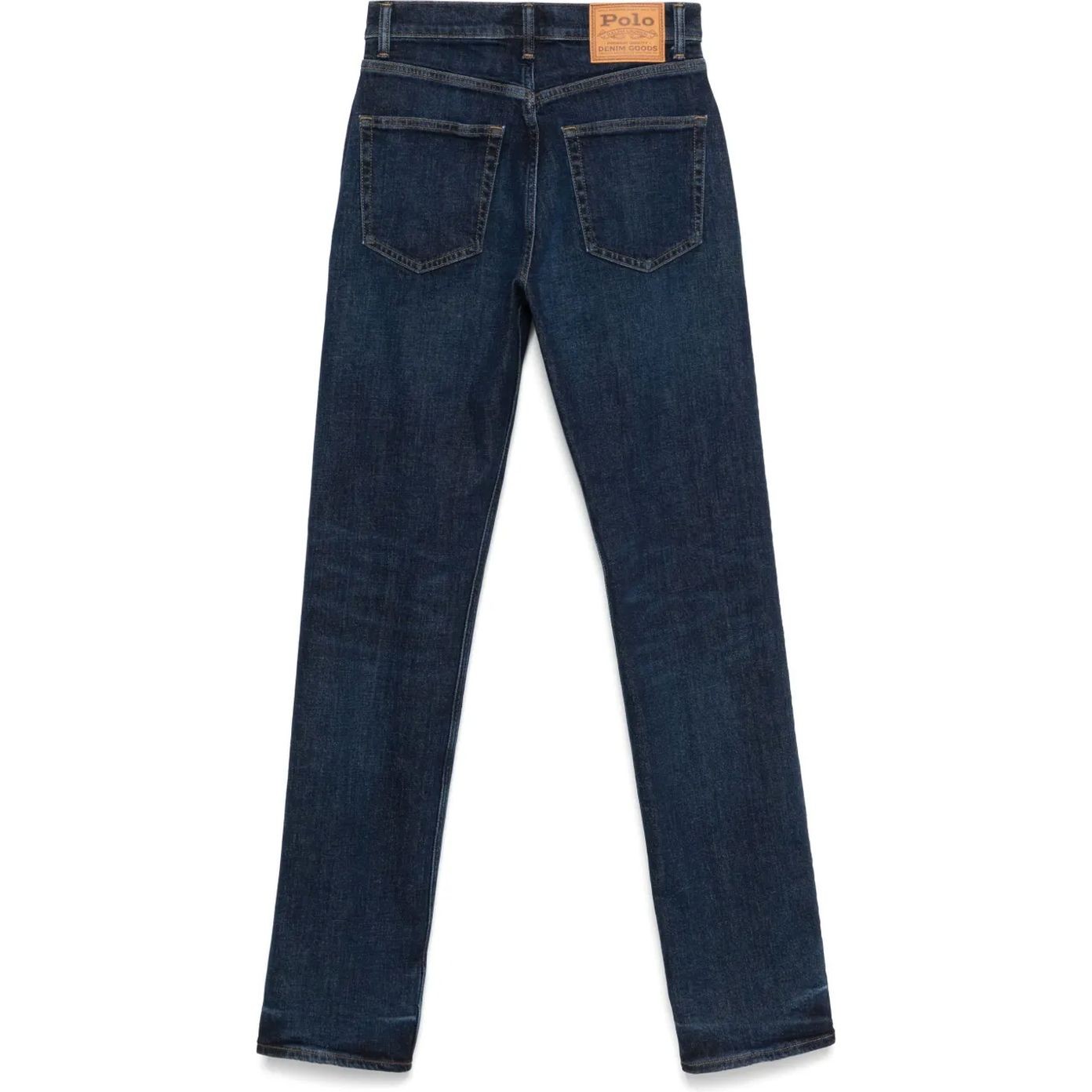 POLO RALPH LAUREN Tiesūs džinsai moterims, Mėlyna, Full length-straight 2