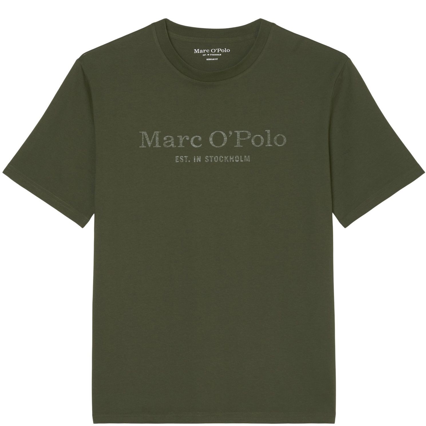 MARC O'POLO Marškinėliai vyrams, Žalia 1