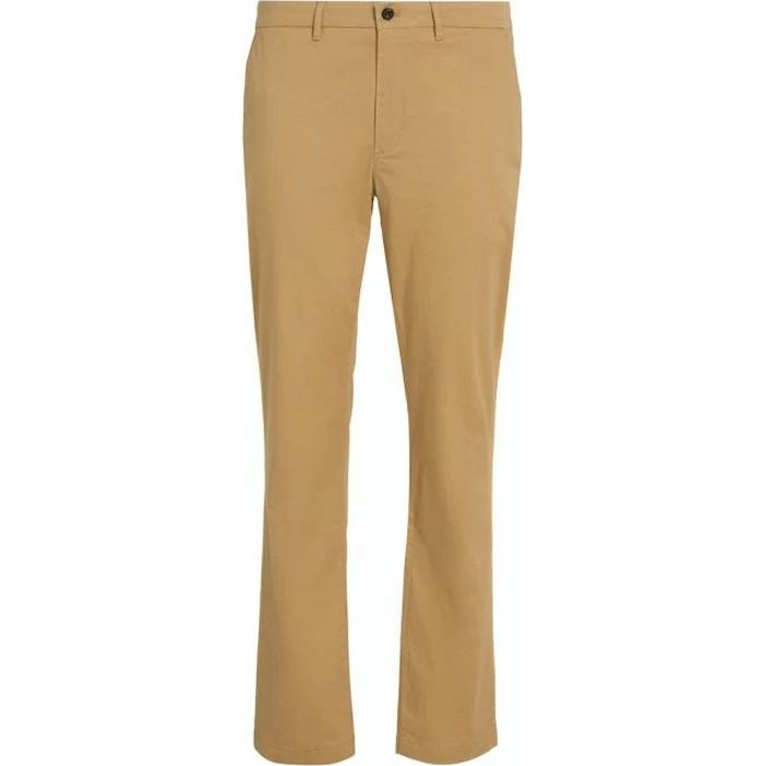 TOMMY HILFIGER Kelnės vyrams, Žalia, Chino denton printed structure 1