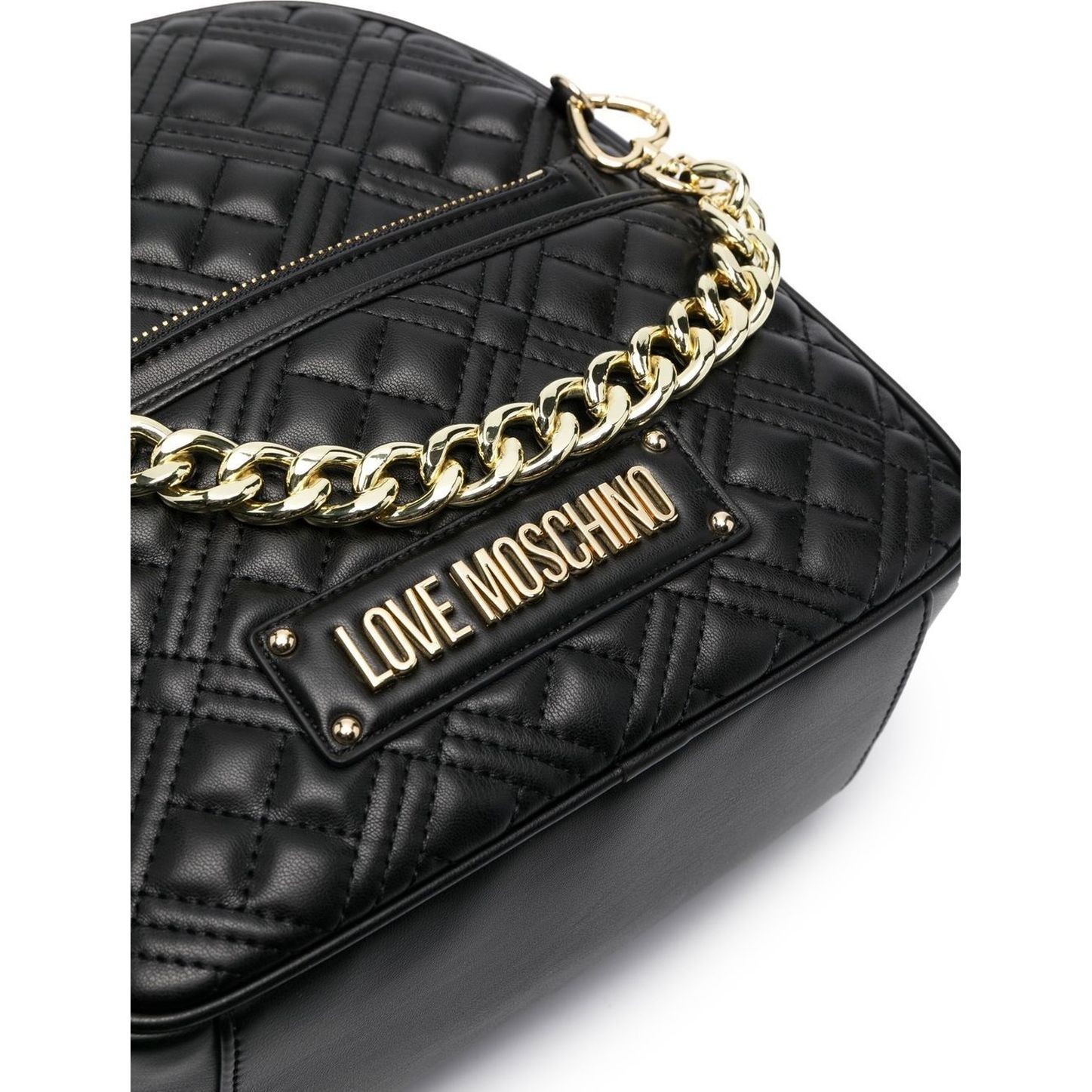 LOVE MOSCHINO Kuprinė moterims, Juoda, Backpack 3