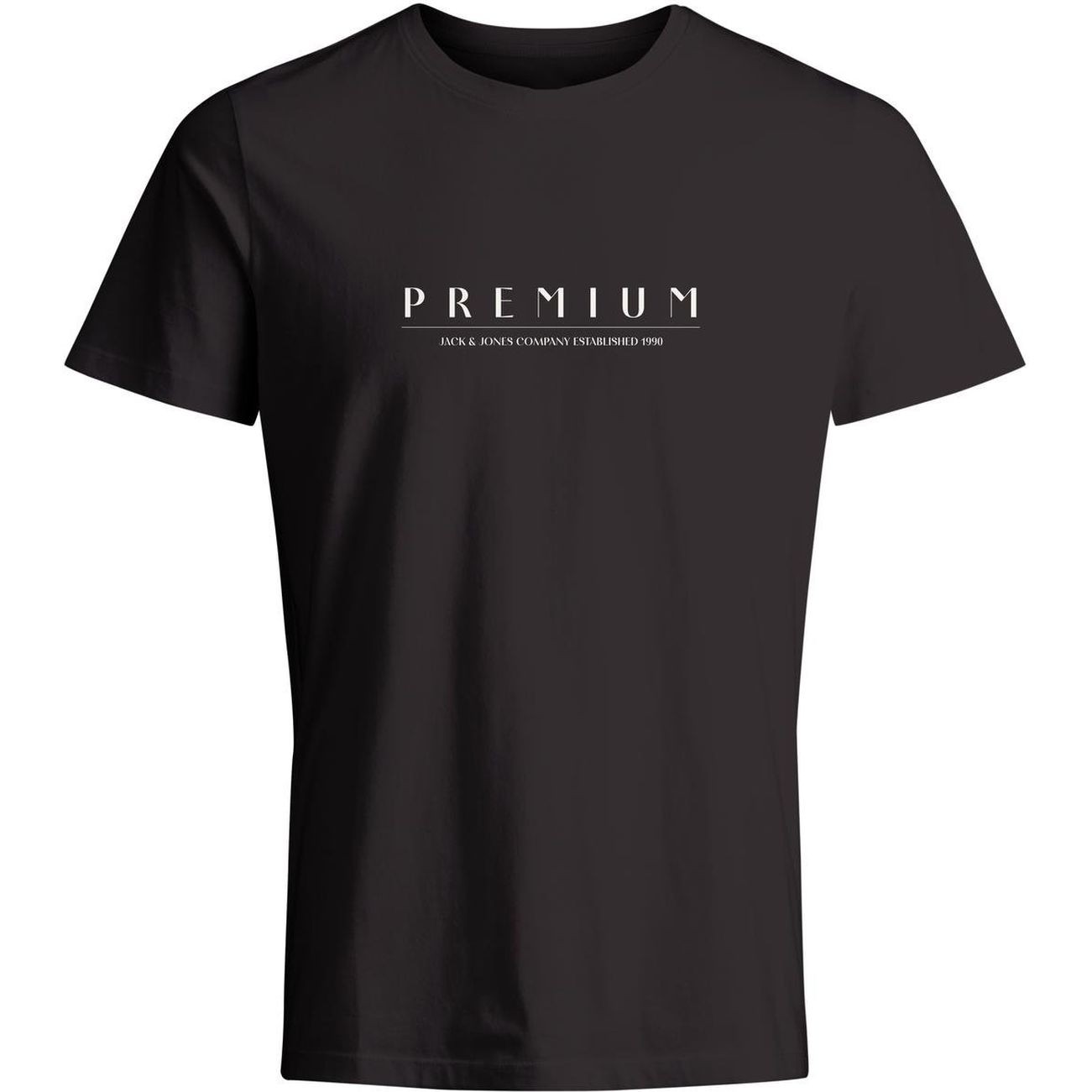 JACK & JONES Marškinėliai vyrams, Juoda, JPRSTAR TEE SS CREW 1