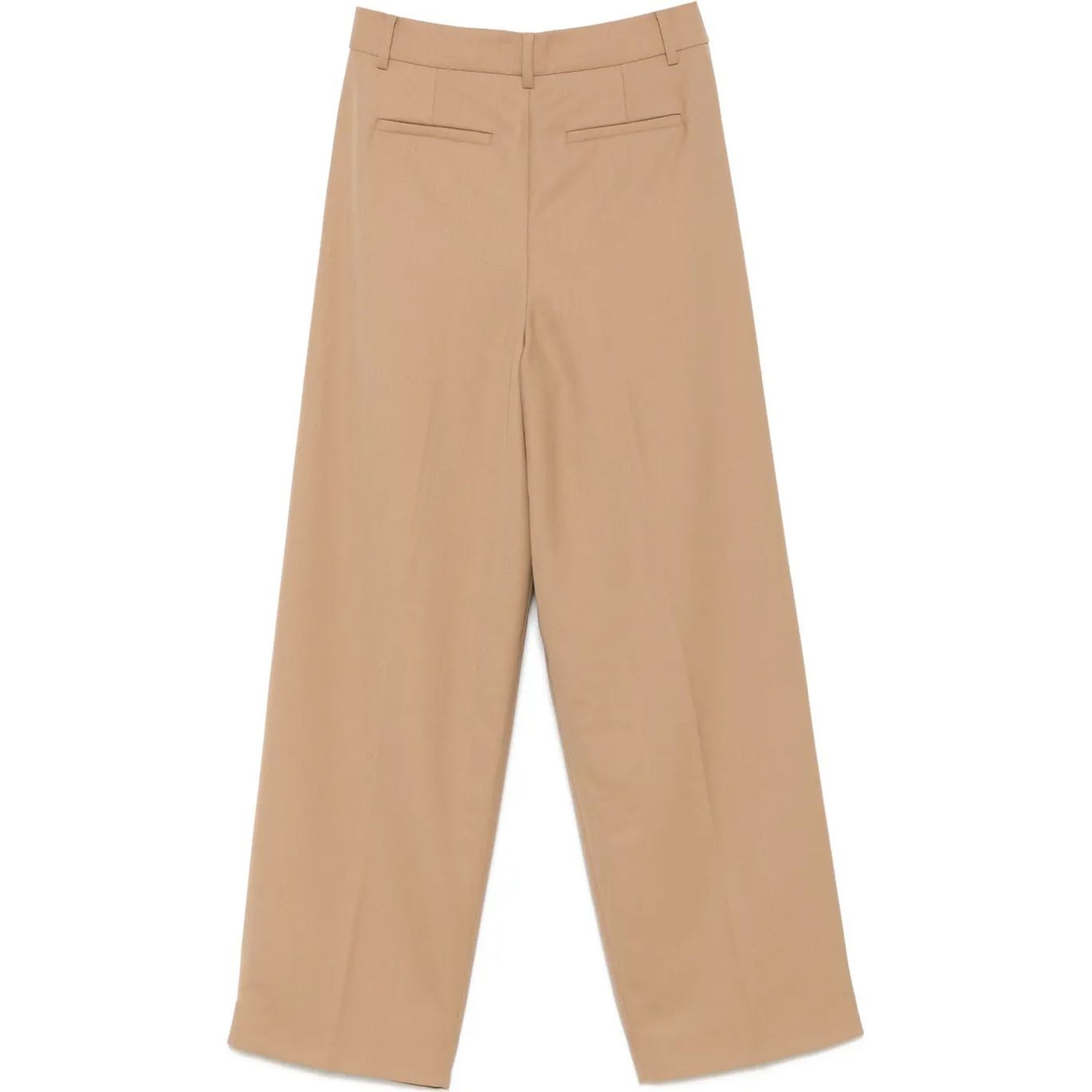 MICHAEL KORS Platūs džinsai moterims, Ruda, Pleated wide leg pant 2