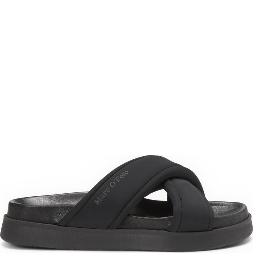 MARC O'POLO Šlepetės moterims, Juoda 2