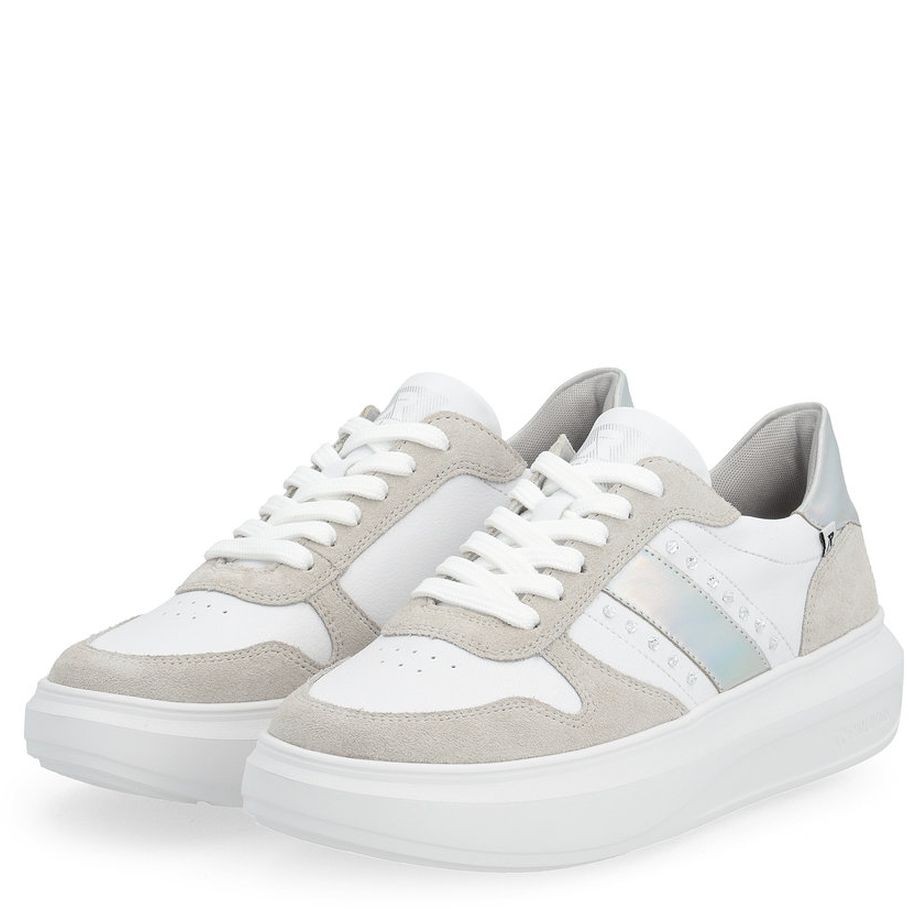 RIEKER Laisvalaikio bateliai moterims, Balta, LEISURE 10