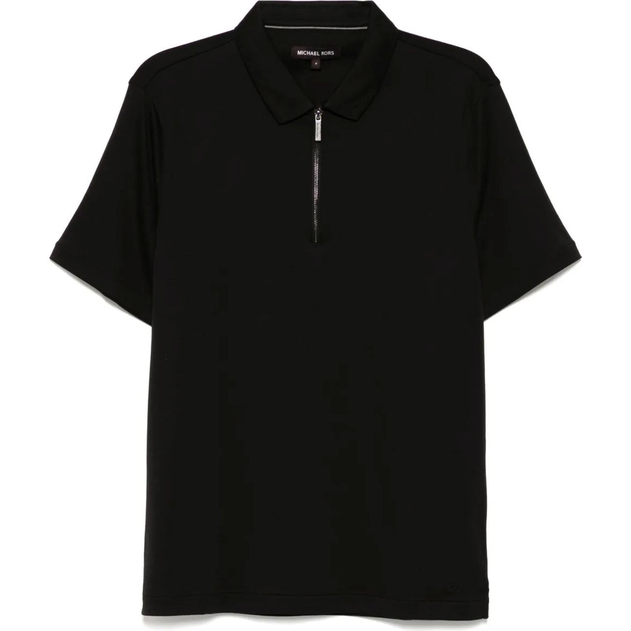 MICHAEL KORS Polo marškiniai trumpos rank. vyrams, Juoda, Sleek zip ss polo 1