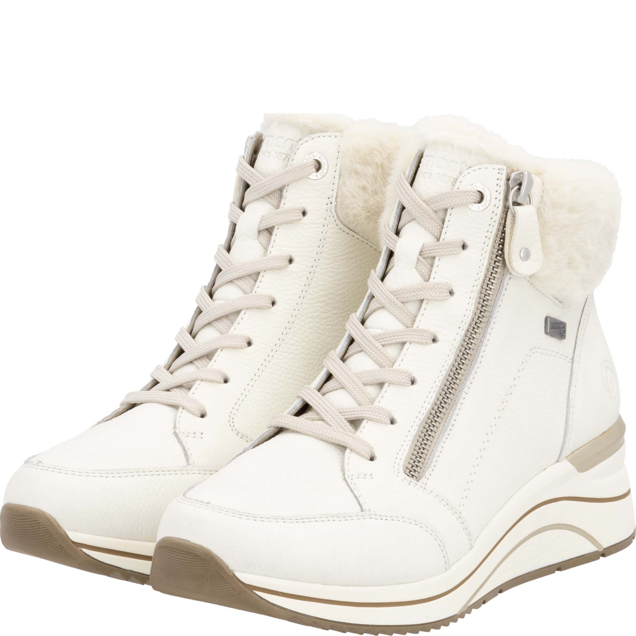 REMONTE Aulinukai moterims, Balta, Ladies mid height boots 10