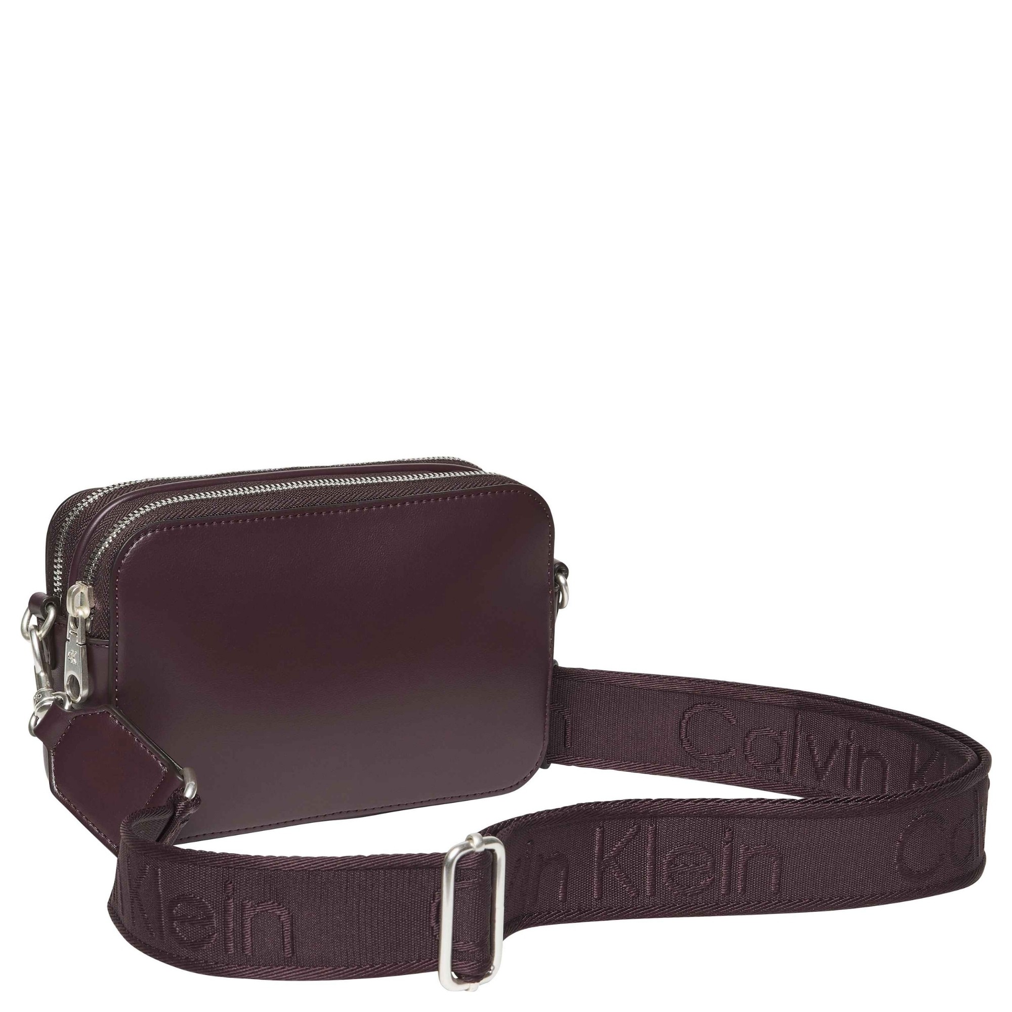 CALVIN KLEIN Rankinė per petį moterims, Raudona, webbing strap camera bag 2