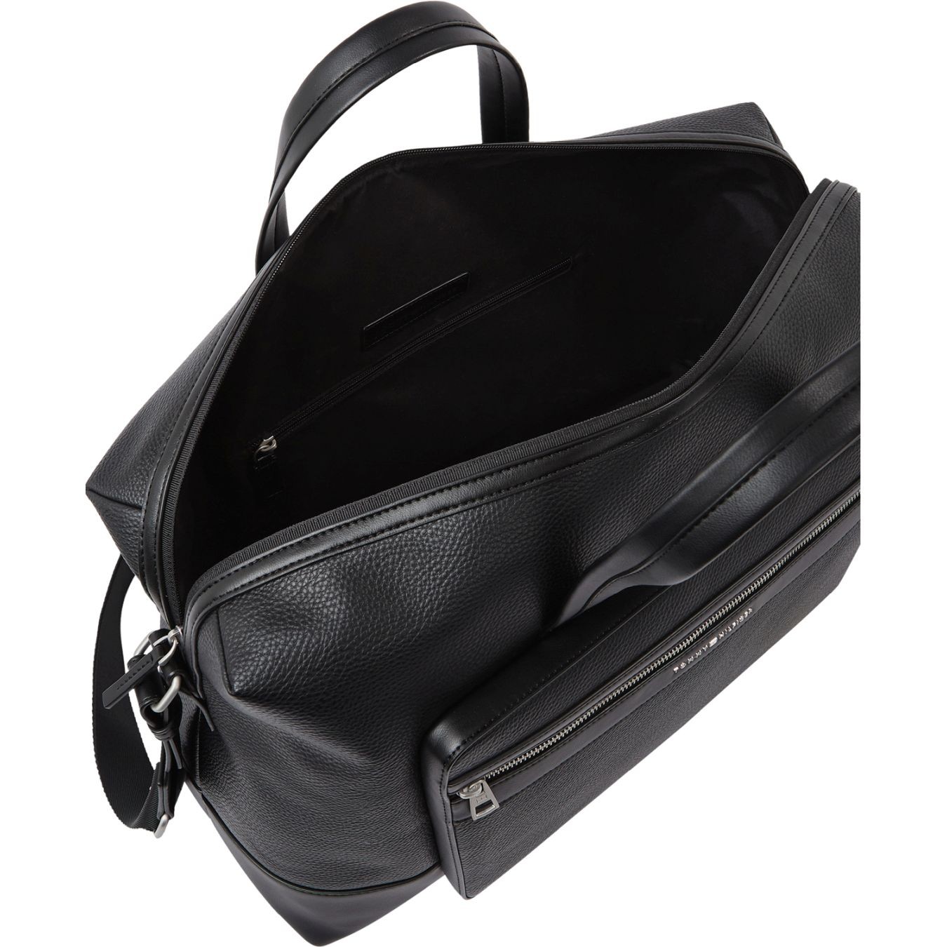 TOMMY HILFIGER Rankinė, krepšys vyrams, Juoda, Central duffle 3