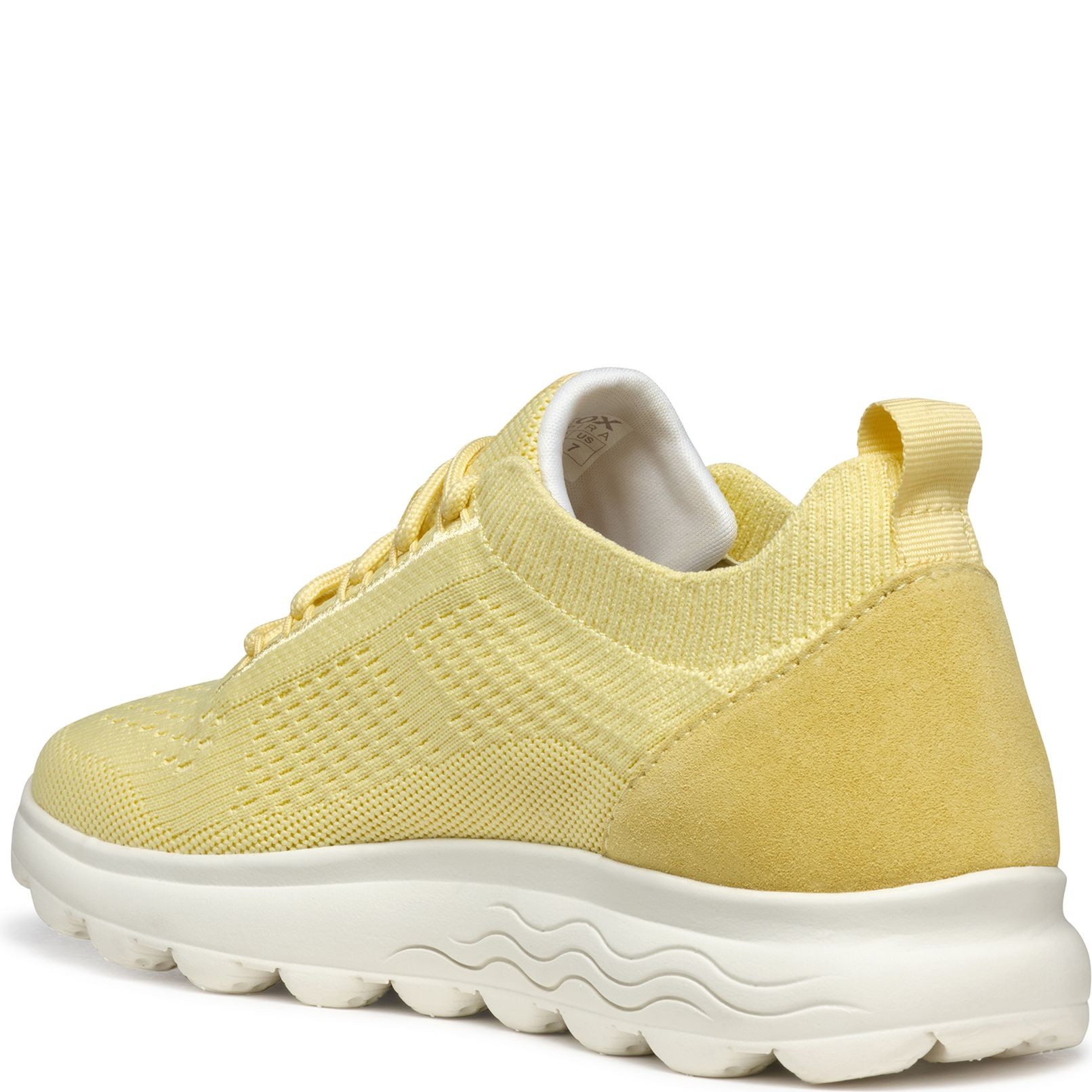 GEOX Laisvalaikio bateliai moterims, Geltona, Spherica leisure 2