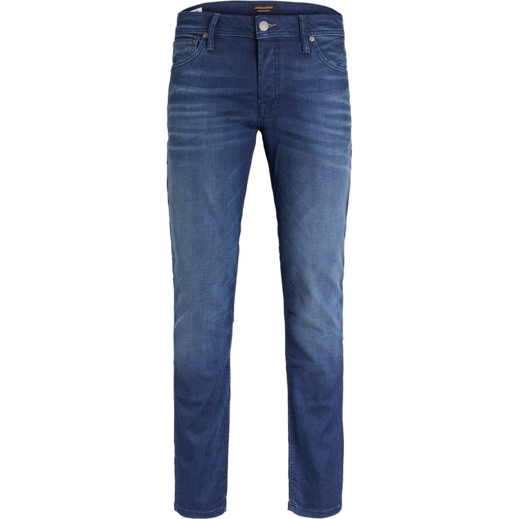 JACK & JONES Slim džinsai vyrams, Mėlyna, JJITIM JJORIGIN 1