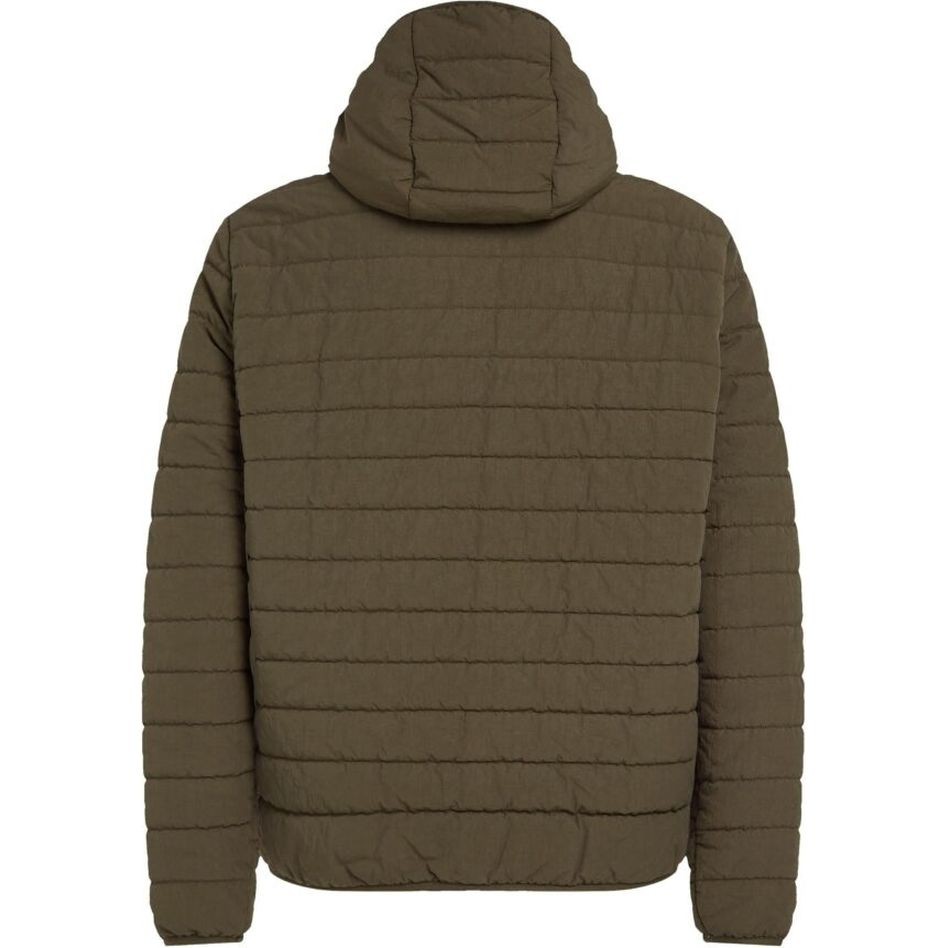 TOMMY HILFIGER Pūkinė striukė vyrams, Žalia, Gmd padded hooded jacket 2