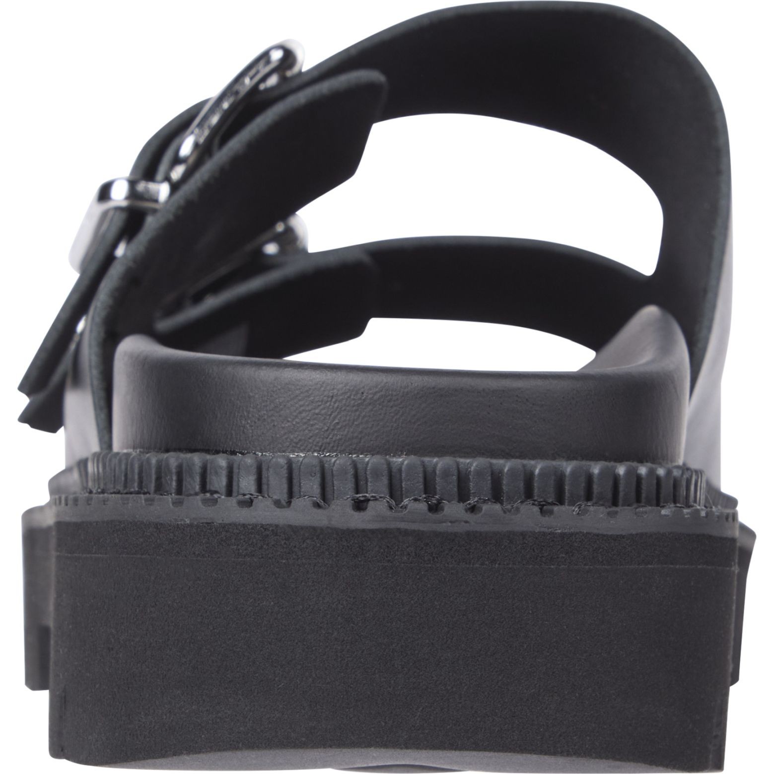 TOMMY JEANS Basutės moterims, Juoda, Double strap sandals 5