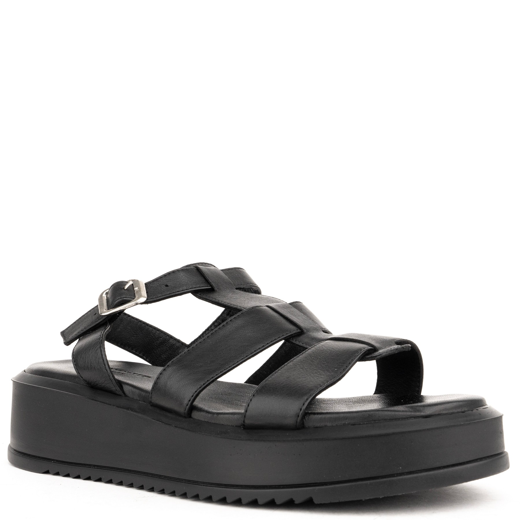 SERGIO MORETTI Basutės moterims, Juoda, Sandals 1