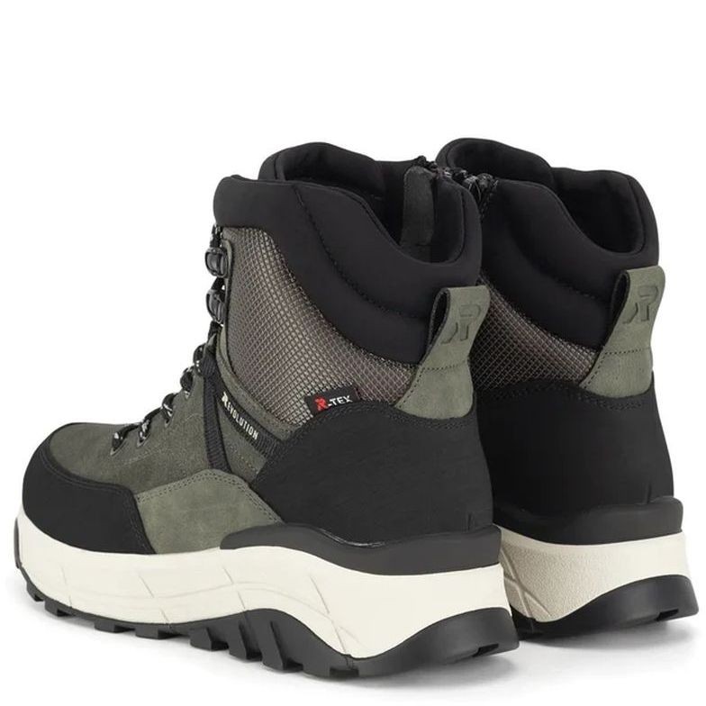 RIEKER EVOLUTION Aulinukai moterims, Žalia, Ladies mid height boots 3