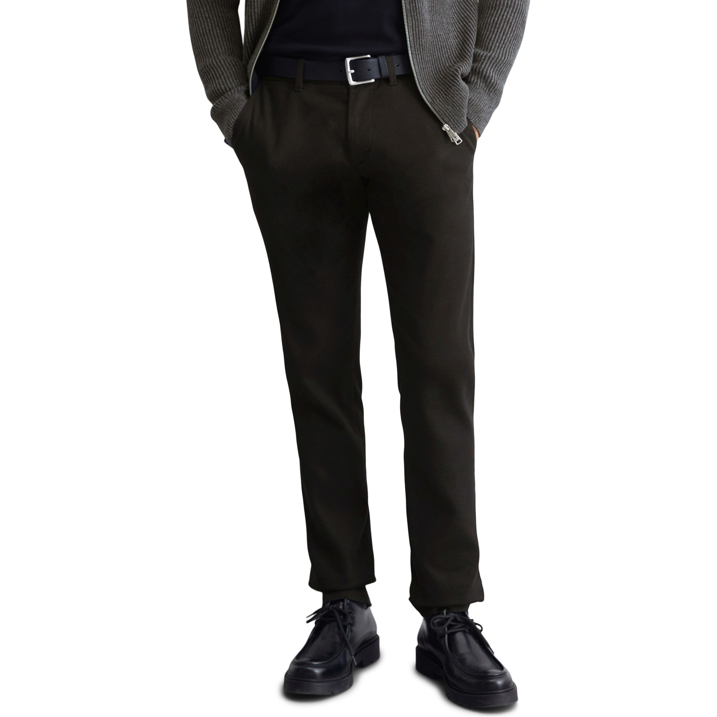 MARC O'POLO Tiesūs džinsai vyrams, Juoda, Straight 429018610230 2