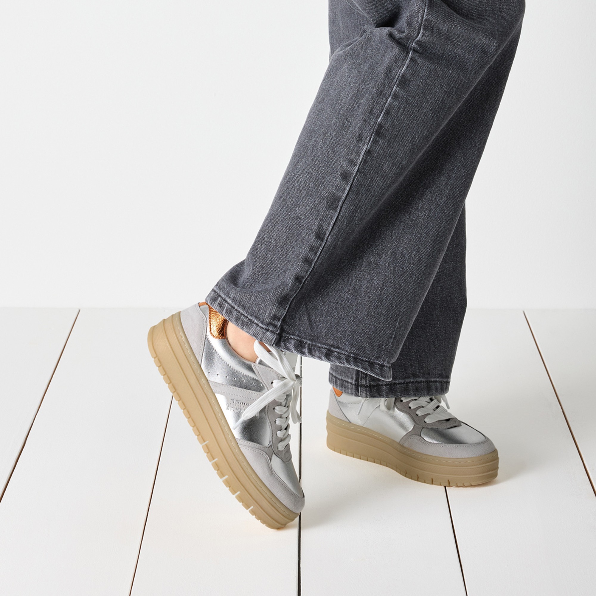 TAMARIS Laisvalaikio bateliai moterims, Pilka, Leisure 6