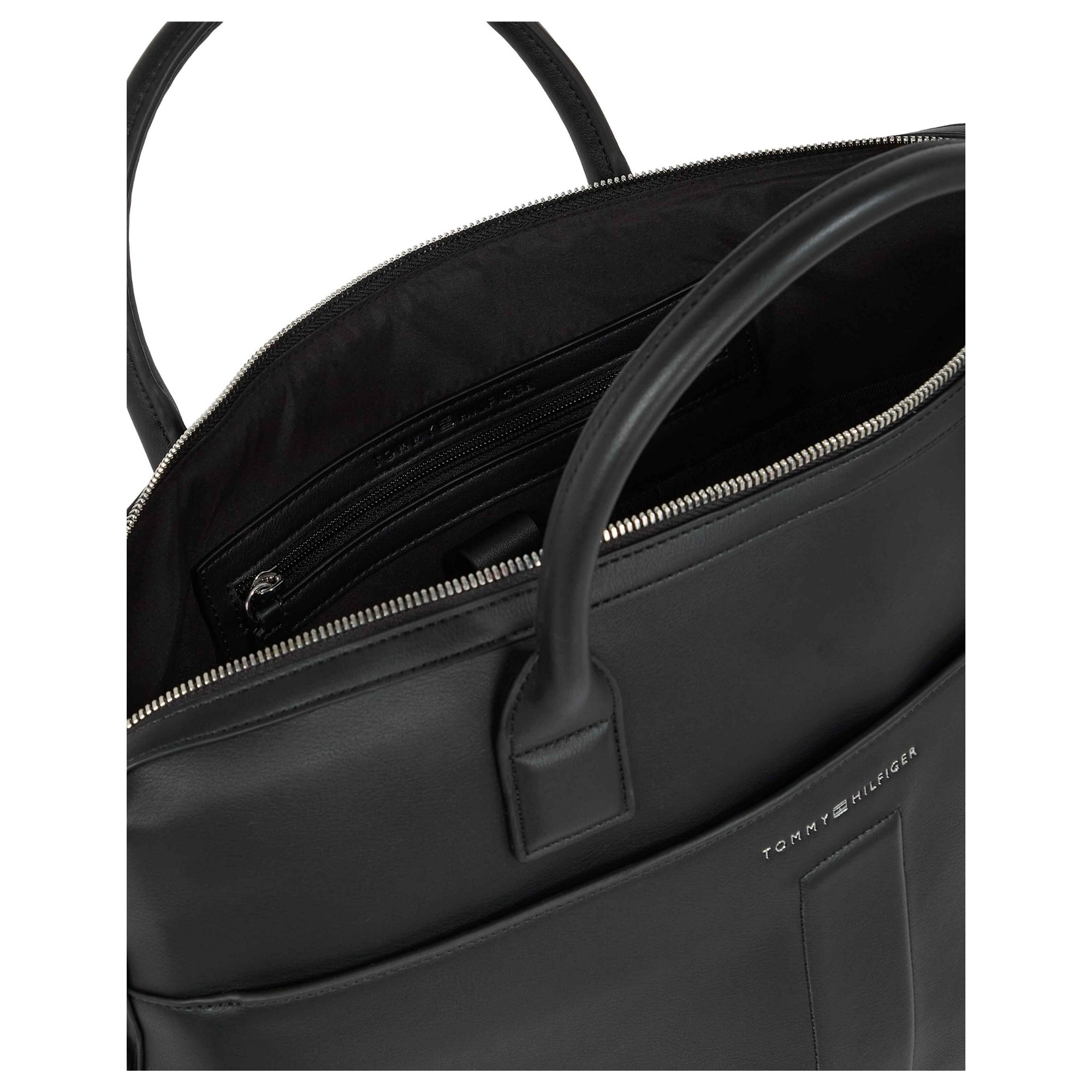 TOMMY HILFIGER Dėklas kompiuteriui vyrams, Juoda, TH relaxed computer bag 4