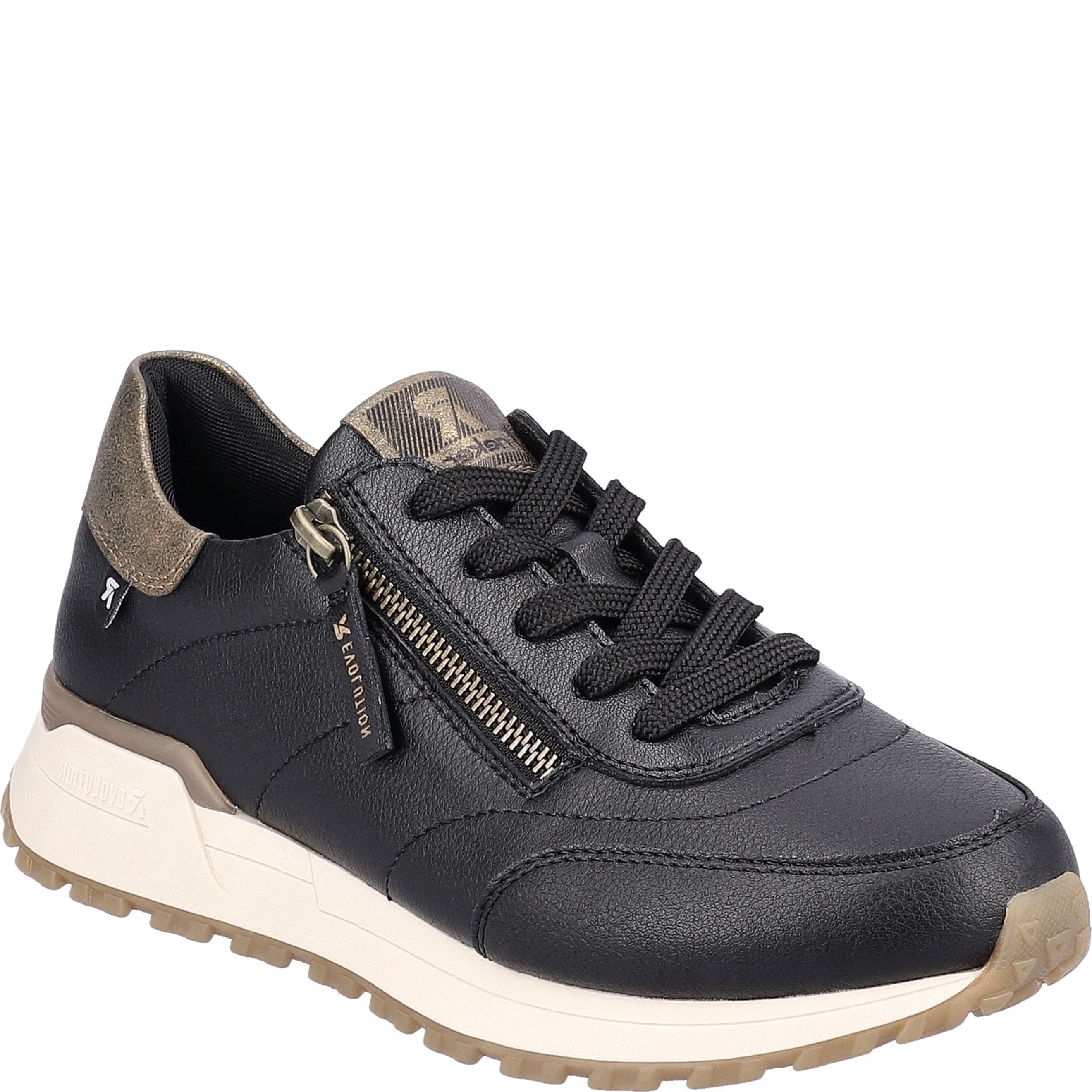 RIEKER EVOLUTION Laisvalaikio bateliai moterims, Juoda, Ladies shoes 1