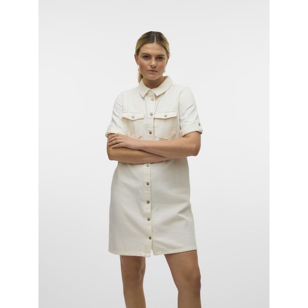 VERO MODA Mini suknelė moterims, Baige, Jennie short denim dress 3