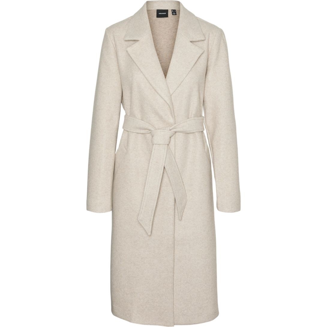 VERO MODA Paltas moterims, Smėlio, Vmfortunea coats 5