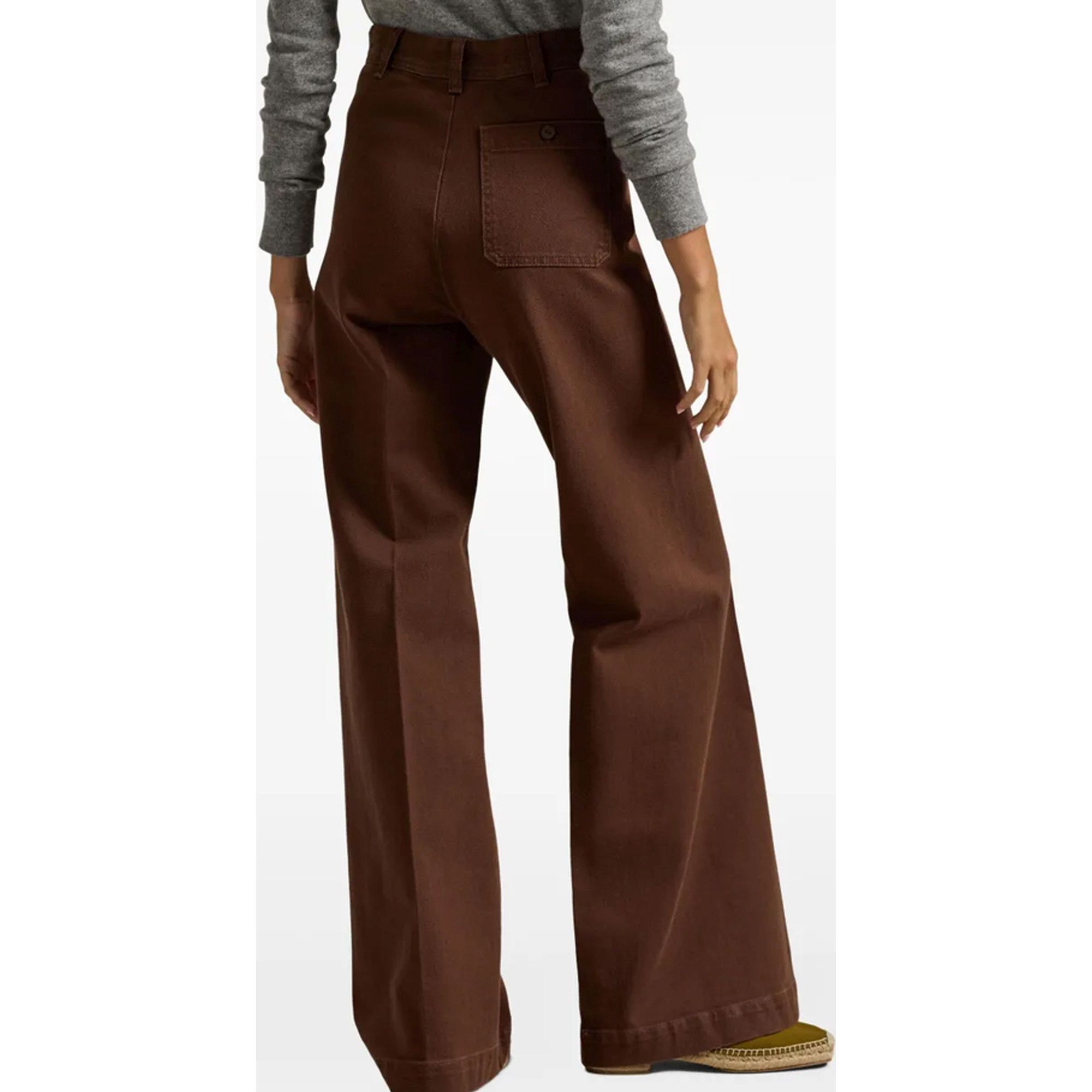 POLO RALPH LAUREN Kelnės moterims, Ruda, Woven-flare-pants 3
