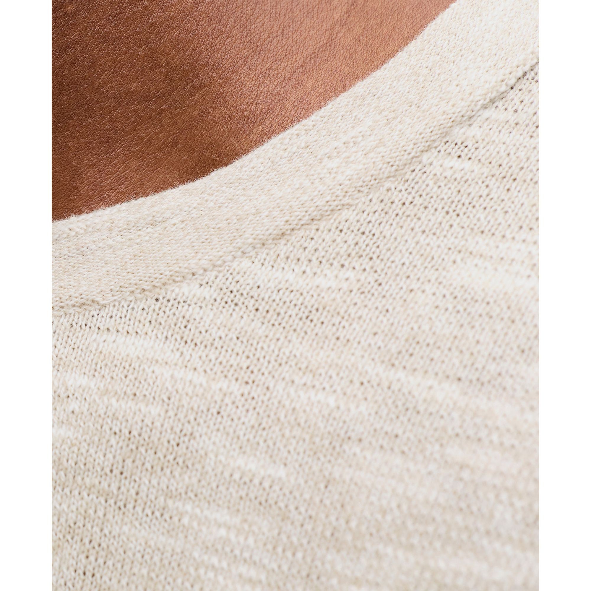 JACK & JONES Megztinis vyrams, Smėlio, Summer knit 3