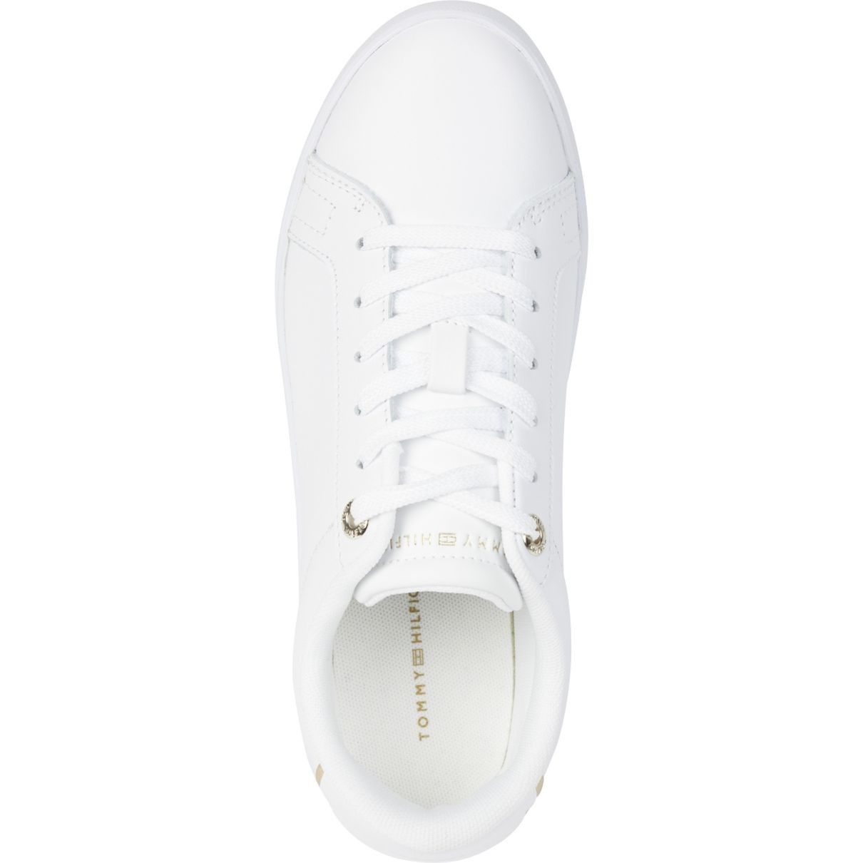 TOMMY HILFIGER Laisvalaikio bateliai moterims, Balta, Chic court sneaker 3
