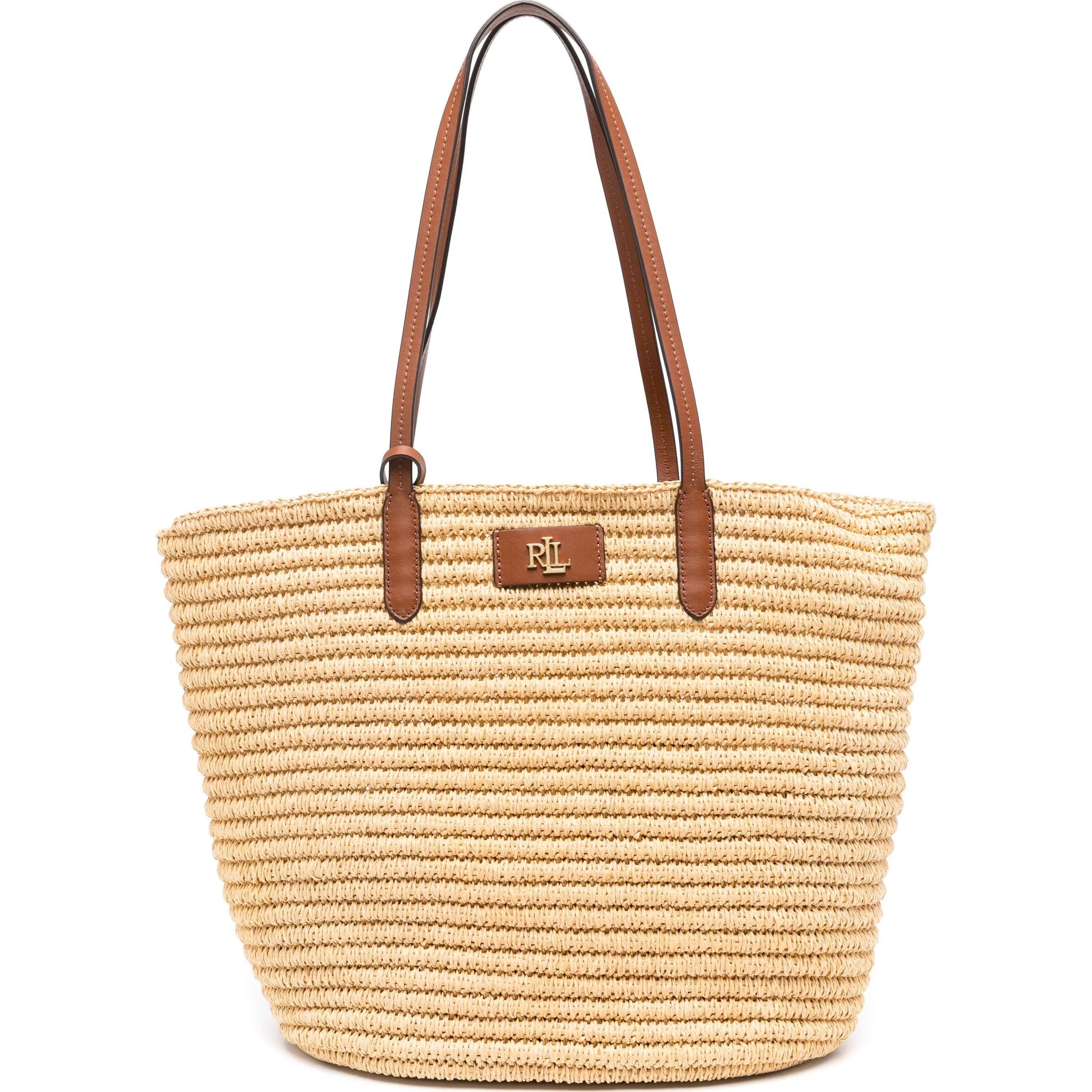 LAUREN RALPH LAUREN Pirkinių krepšys moterims, Kūno, Brie 31 tote large 1